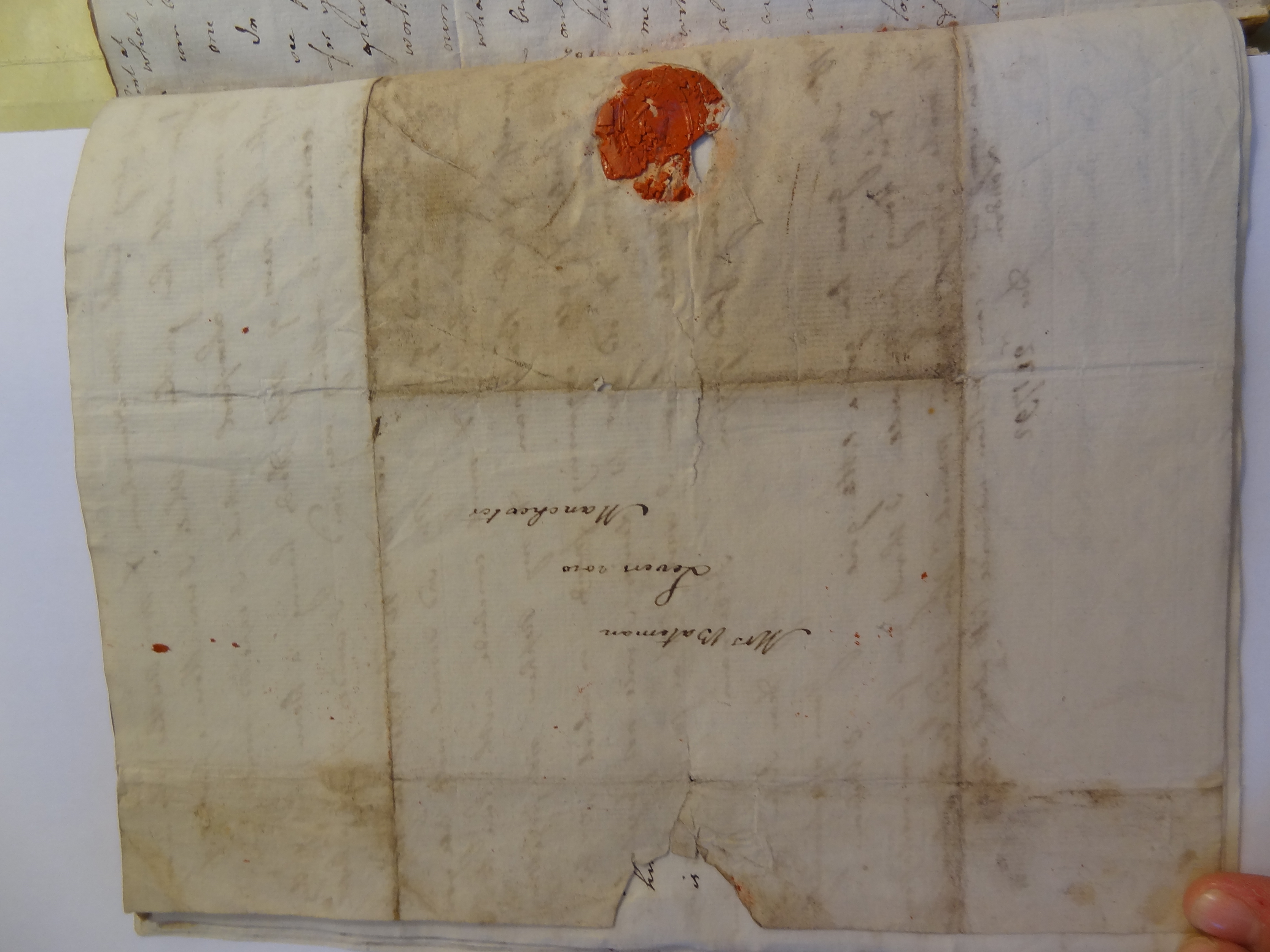 Image #4 of letter: Elizabeth Wilson to Rebekah Bateman, 22 December 1792