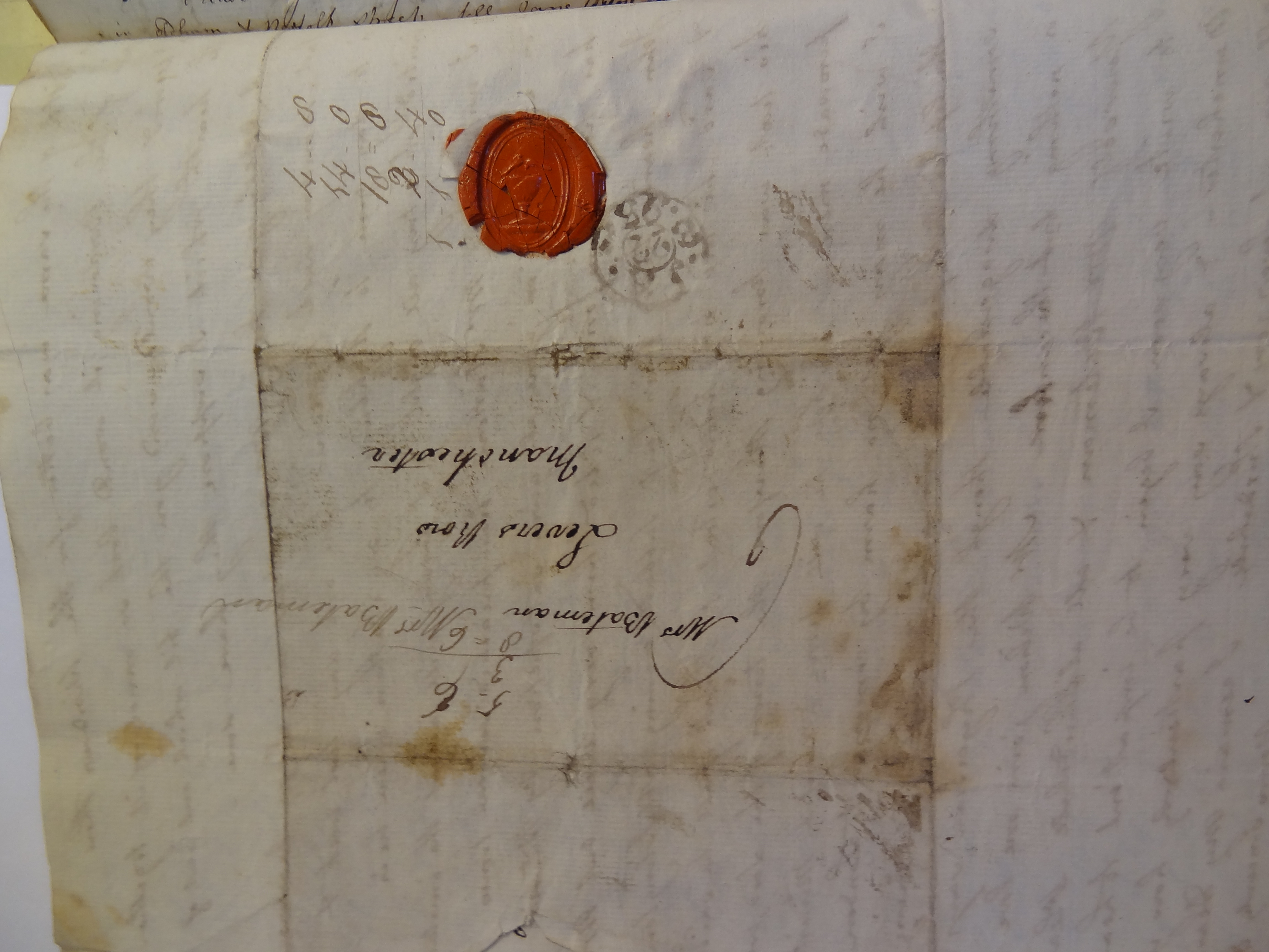 Image #4 of letter: Elizabeth Wilson to Rebekah Bateman, 22 January 1798
