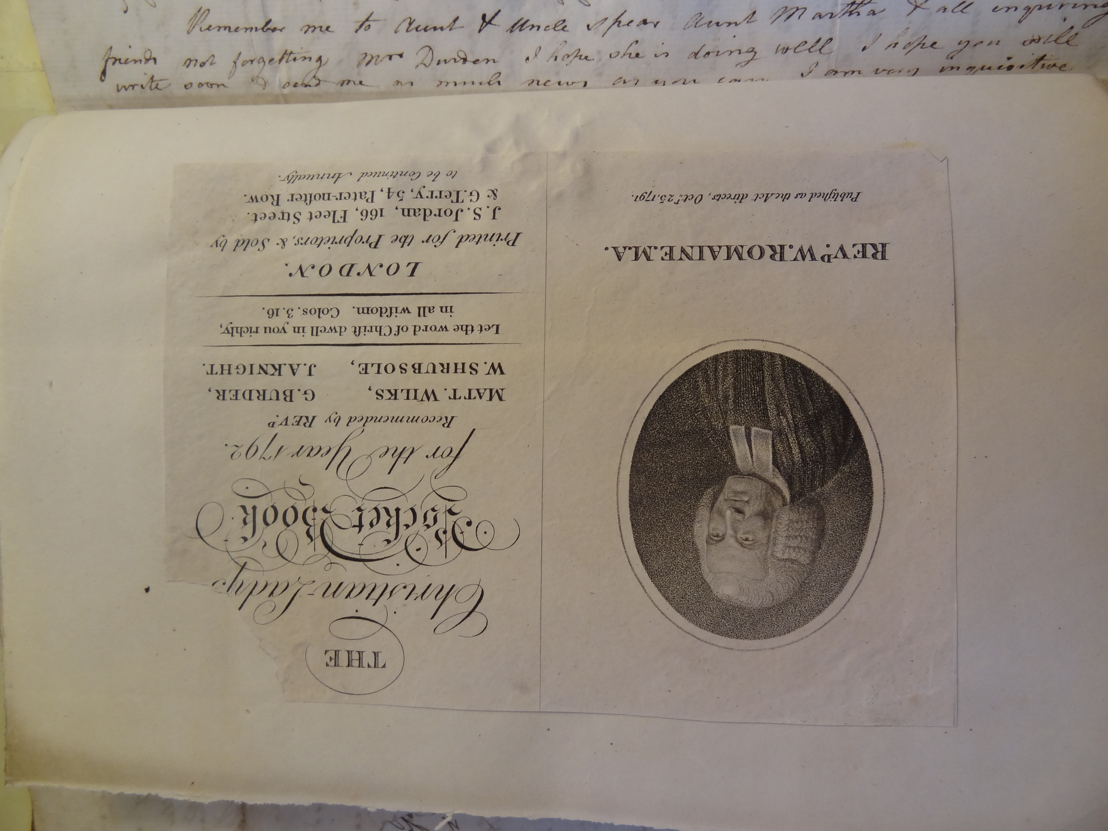 Image #5 of letter: Elizabeth Wilson to Rebekah Bateman, 7 March 1793