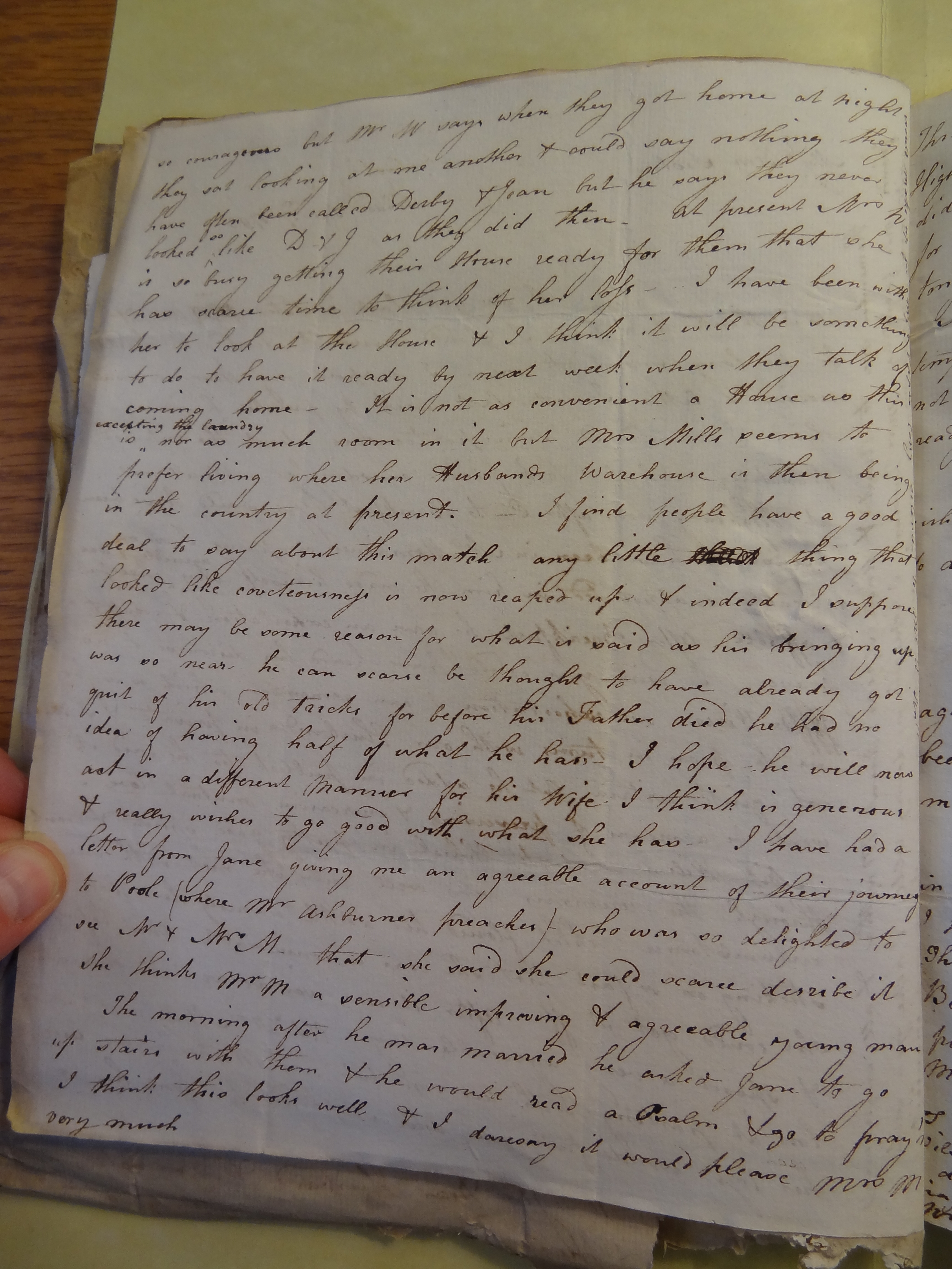 Image #2 of letter: Elizabeth Wilson to Rebekah Bateman, 17 September 1793