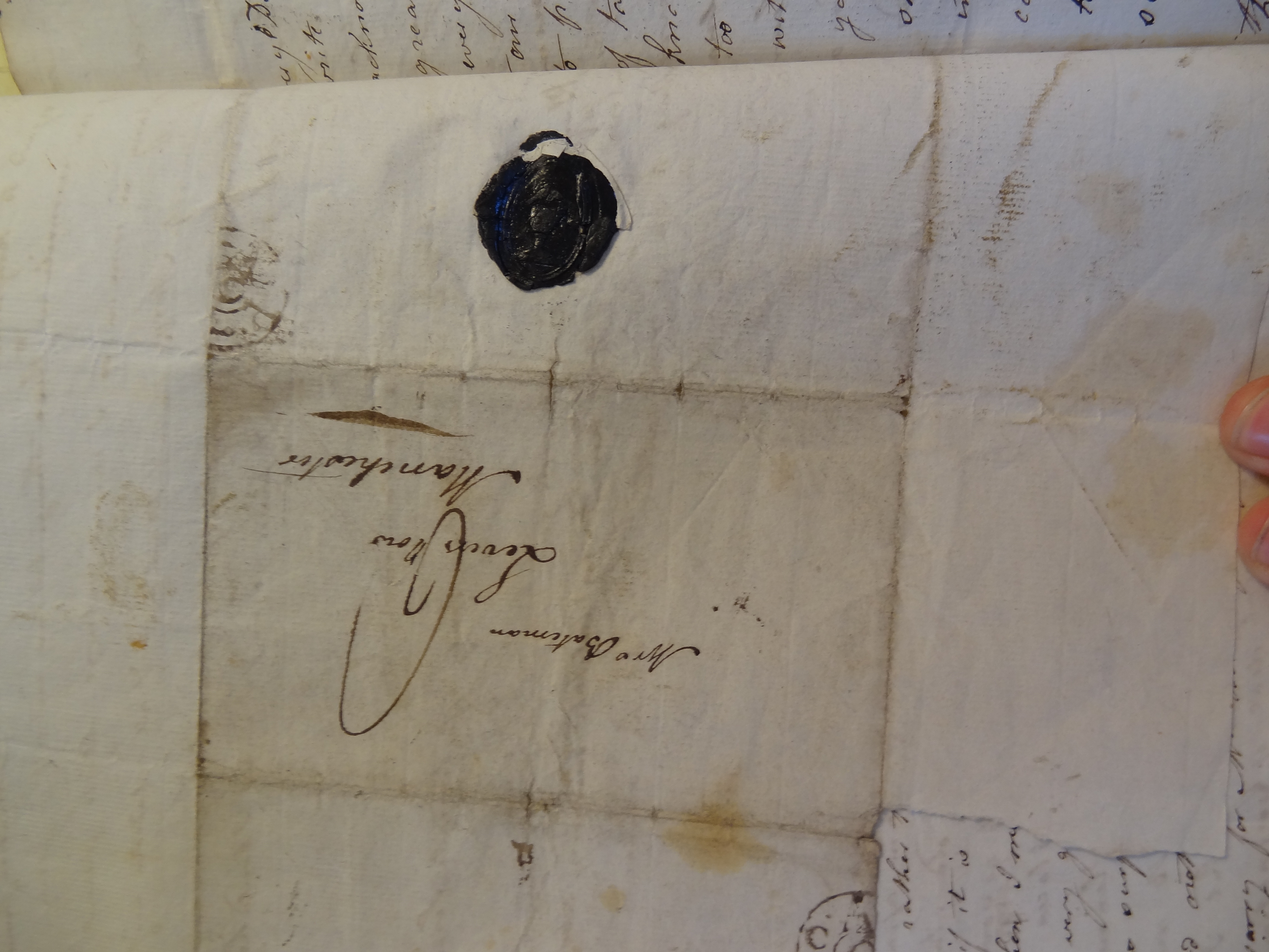 Image #4 of letter: Elizabeth Wilson to Rebekah Bateman, 9 April 1794