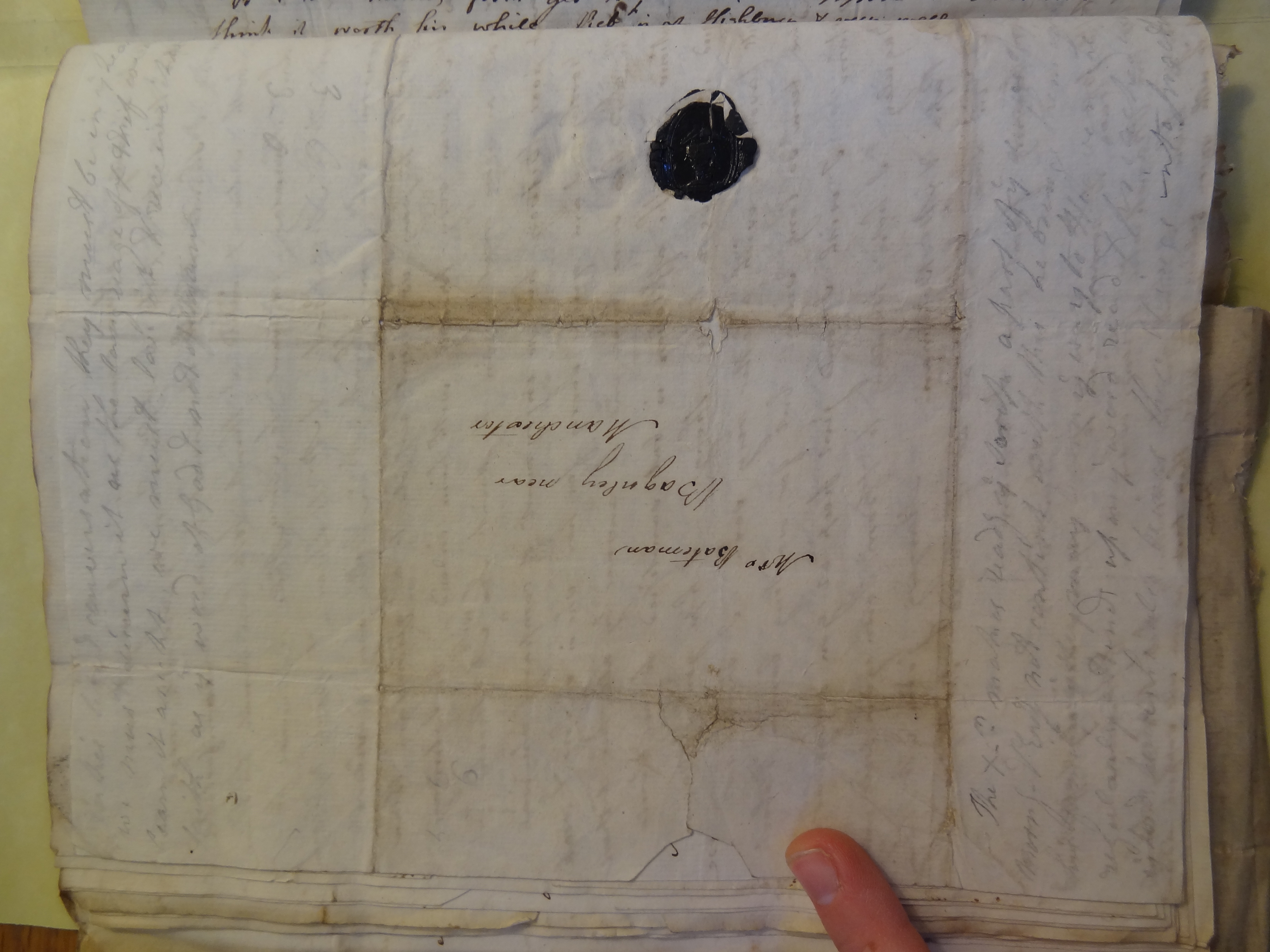 Image #4 of letter: Elizabeth Wilson to Rebekah Bateman, 16 August 1794