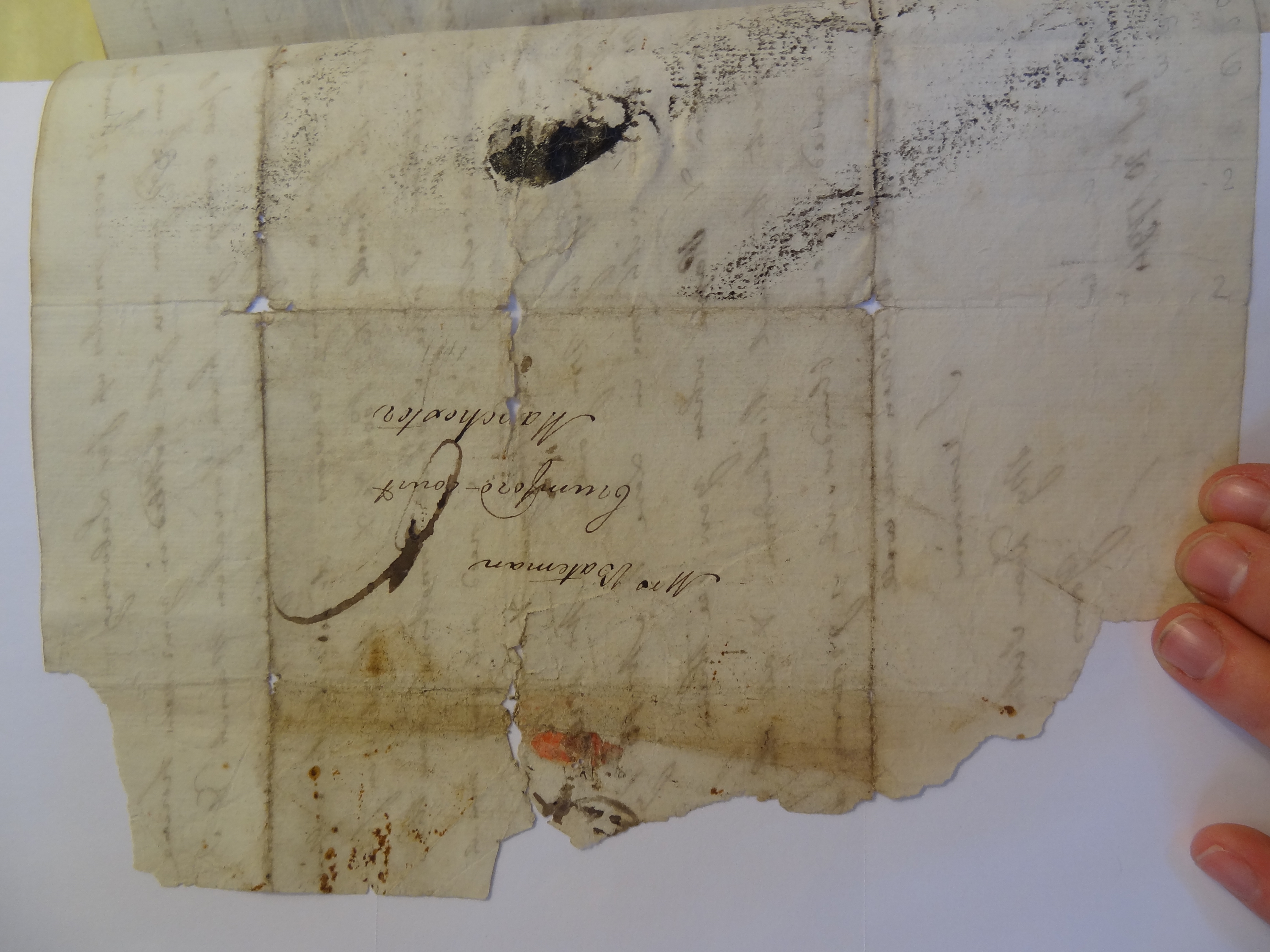 Image #4 of letter: Elizabeth Wilson to Rebekah Bateman, 20 October 1794