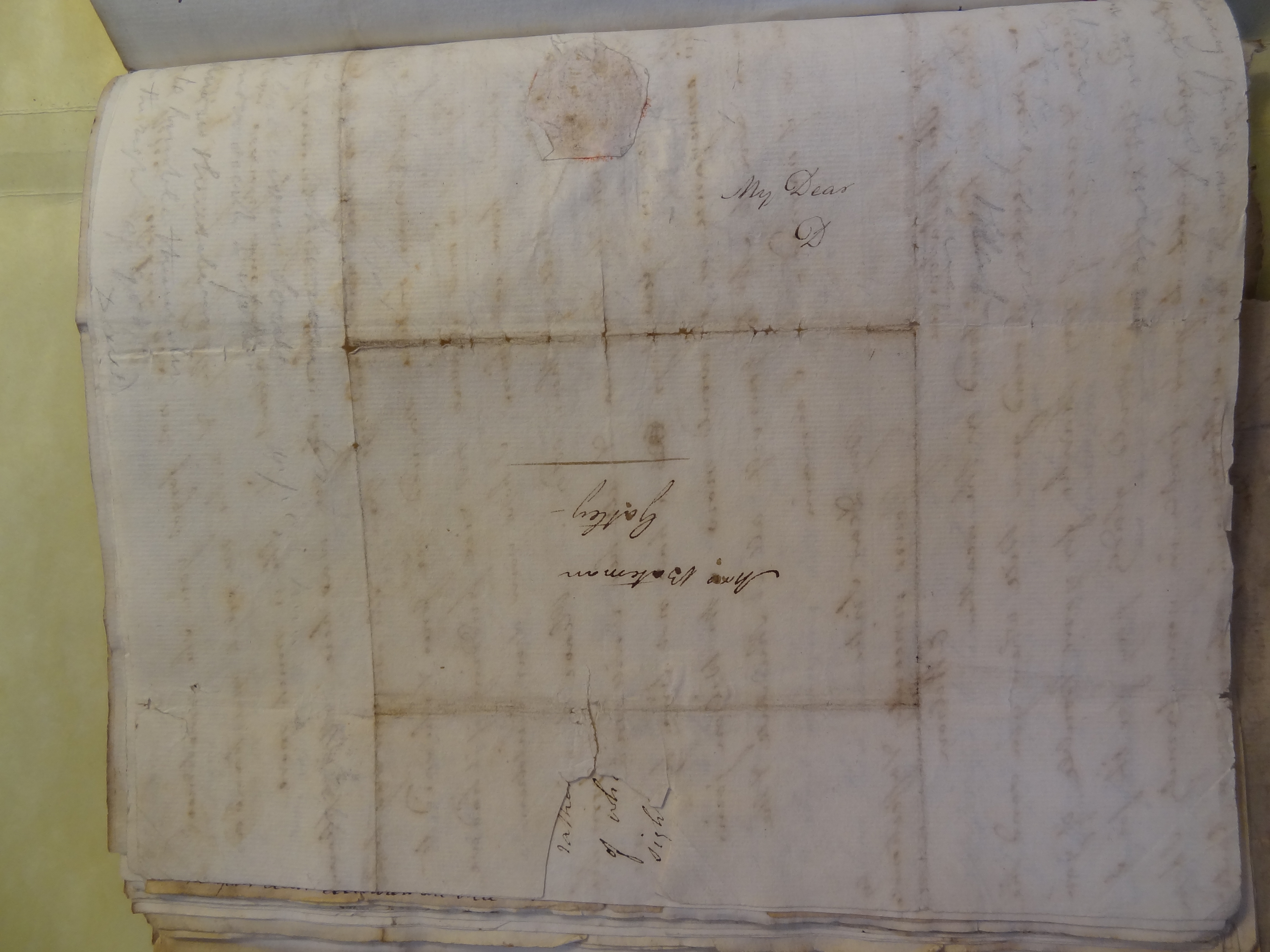 Image #4 of letter: Elizabeth Wilson to Rebekah Bateman, 10 February 1796
