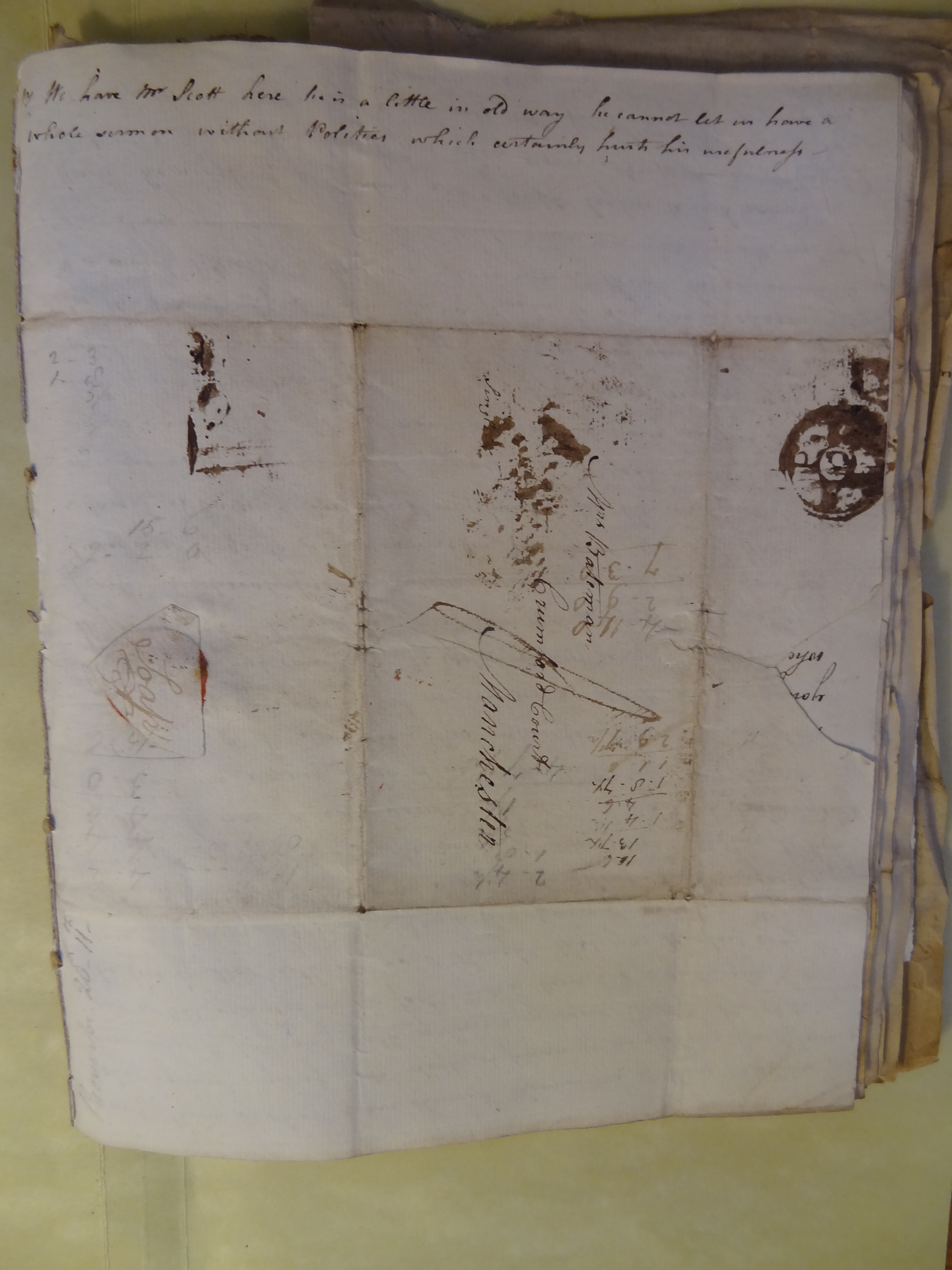 Image #4 of letter: Elizabeth Wilson to Rebekah Bateman, 5 April 1797
