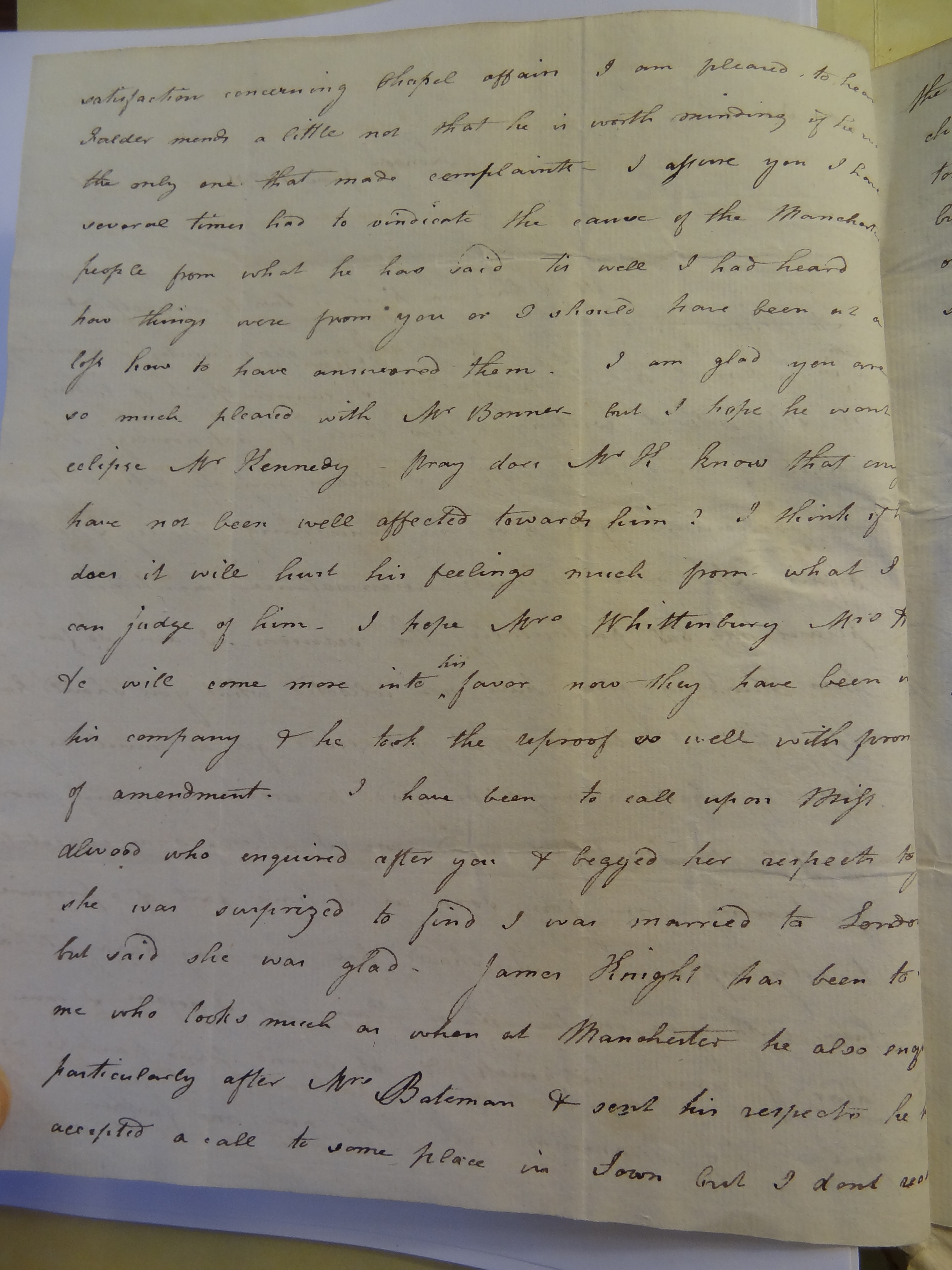 Image #2 of letter: Elizabeth Wilson to Rebekah Bateman, 1 June 1795