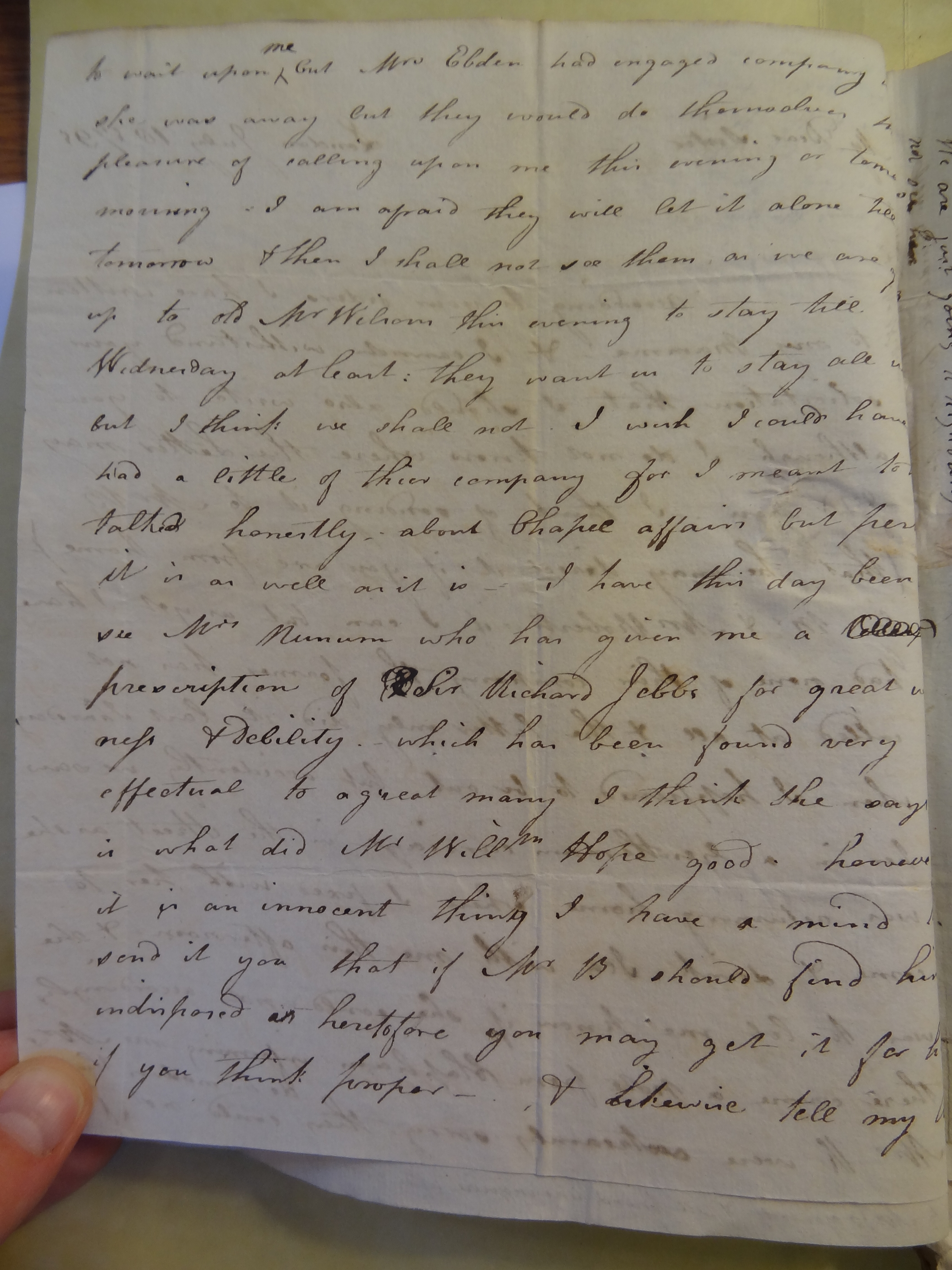 Image #2 of letter: Elizabeth Wilson to Rebekah Bateman, 18 July 1795