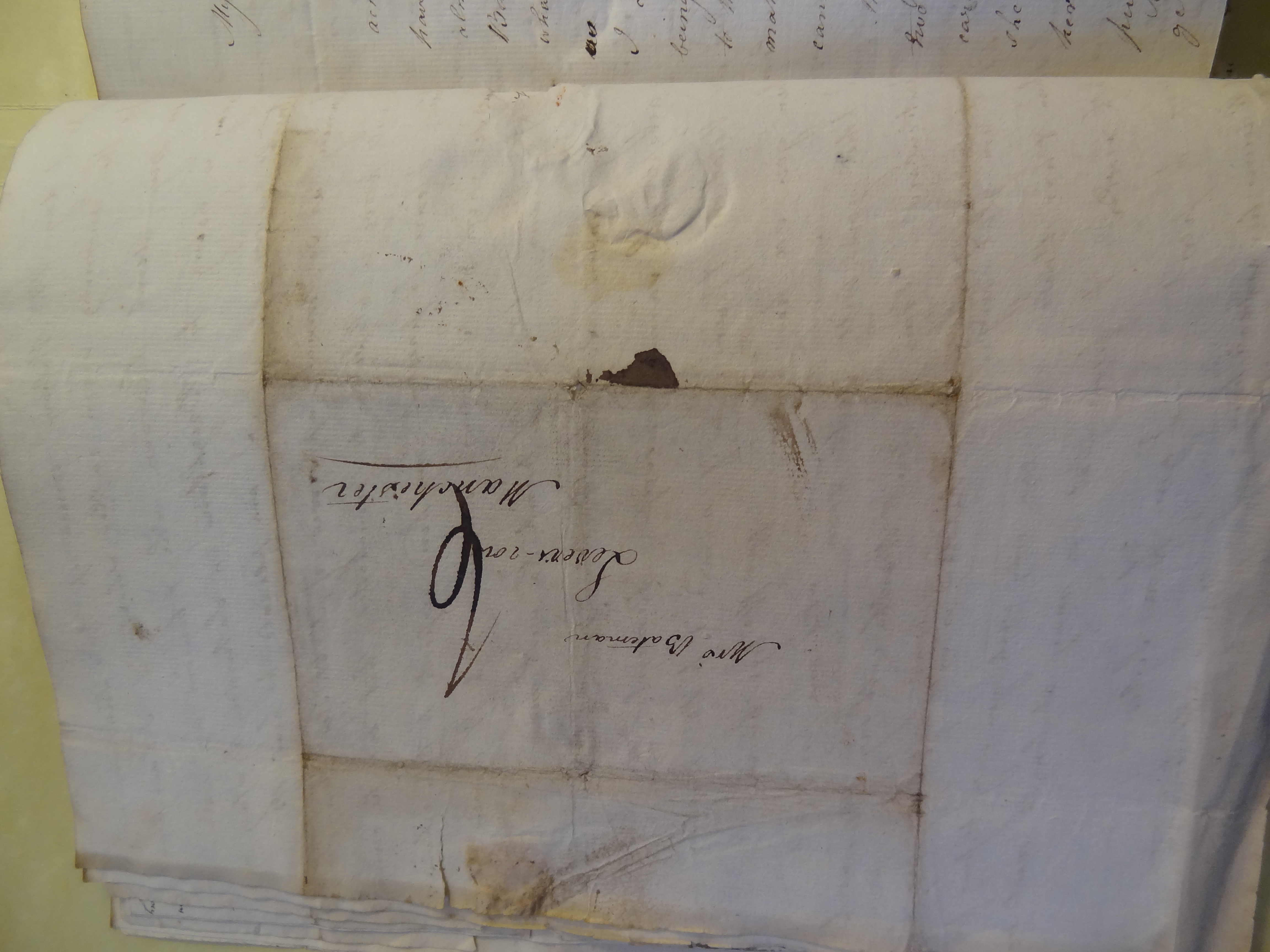 Image #4 of letter: Elizabeth Wilson to Rebekah Bateman, 1795