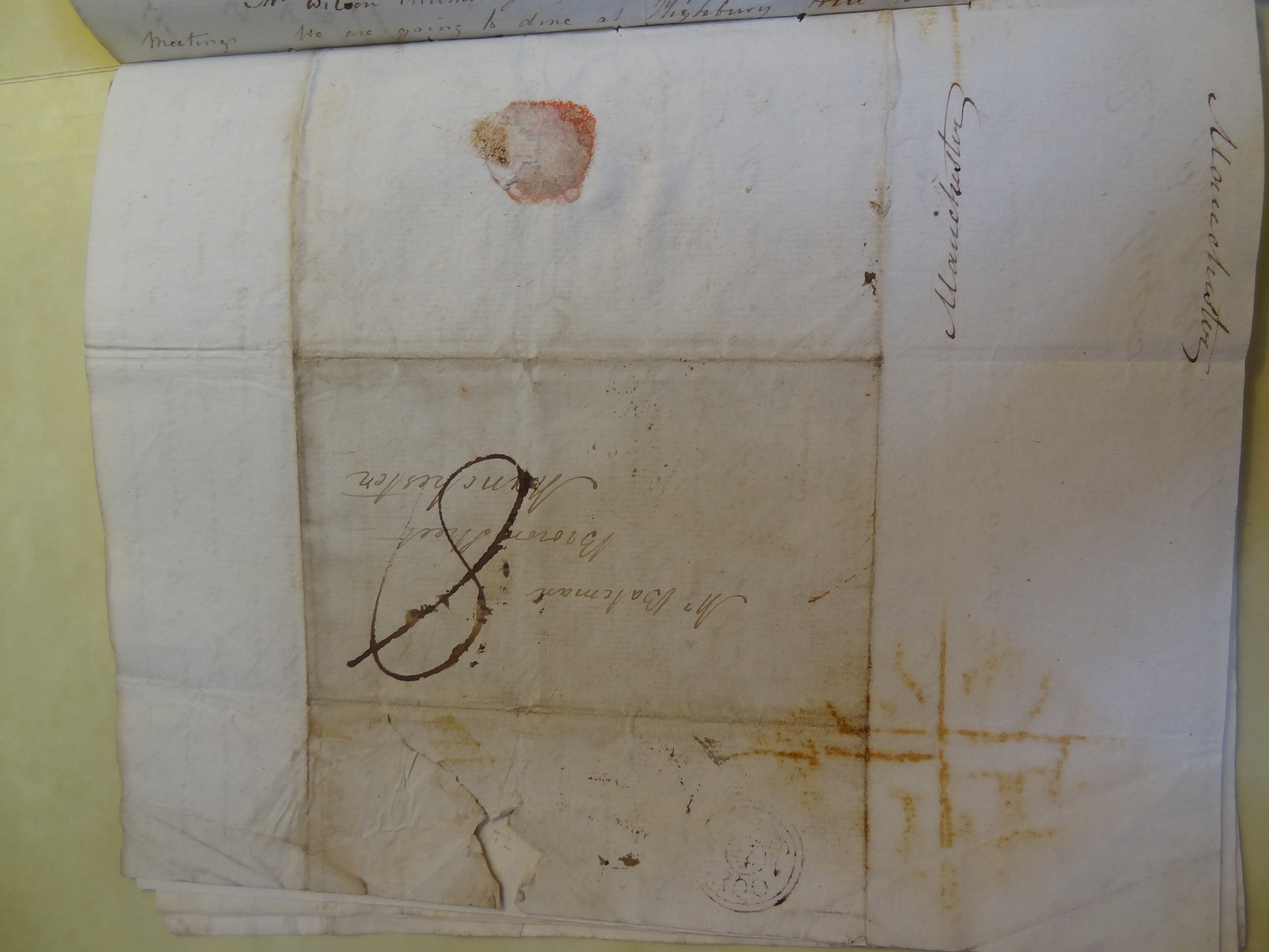 Image #4 of letter: Elizabeth Wilson to Thomas Bateman, 4 October 1800