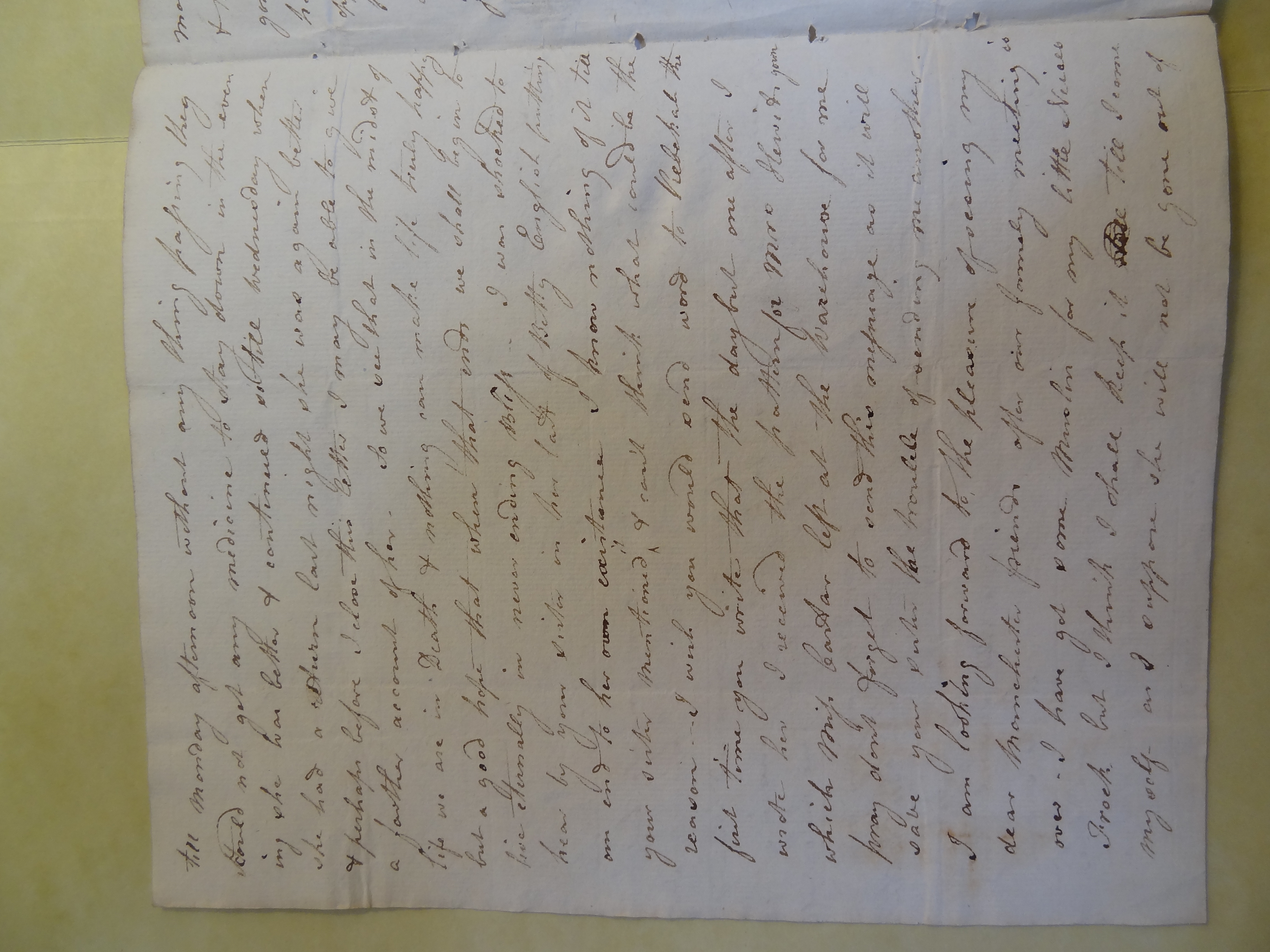 Image #2 of letter: Elizabeth Wilson to Margery Smithson, May [179?]