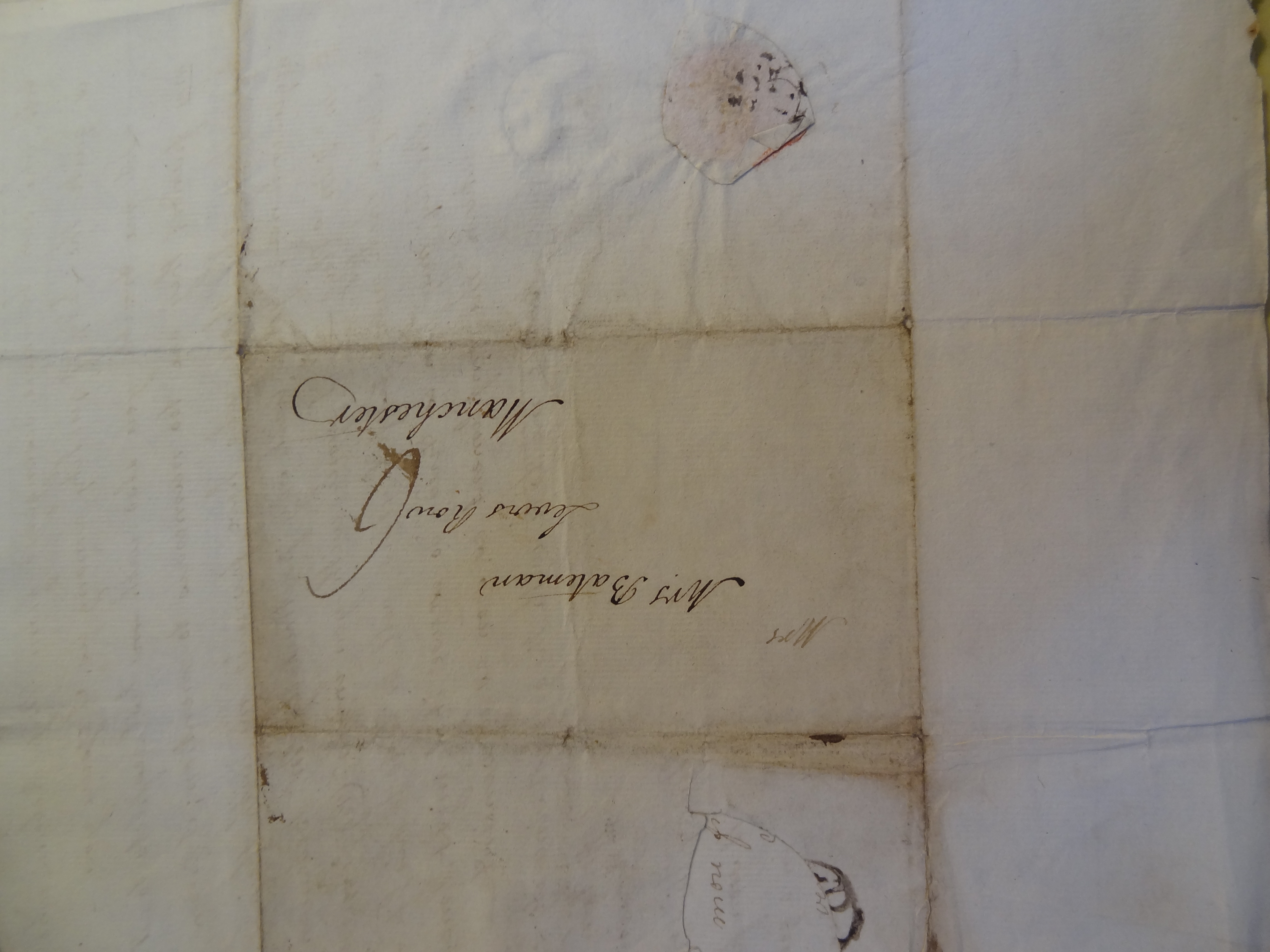 Image #4 of letter: Mary Wilson to Rebekah Bateman, 10 December 1792