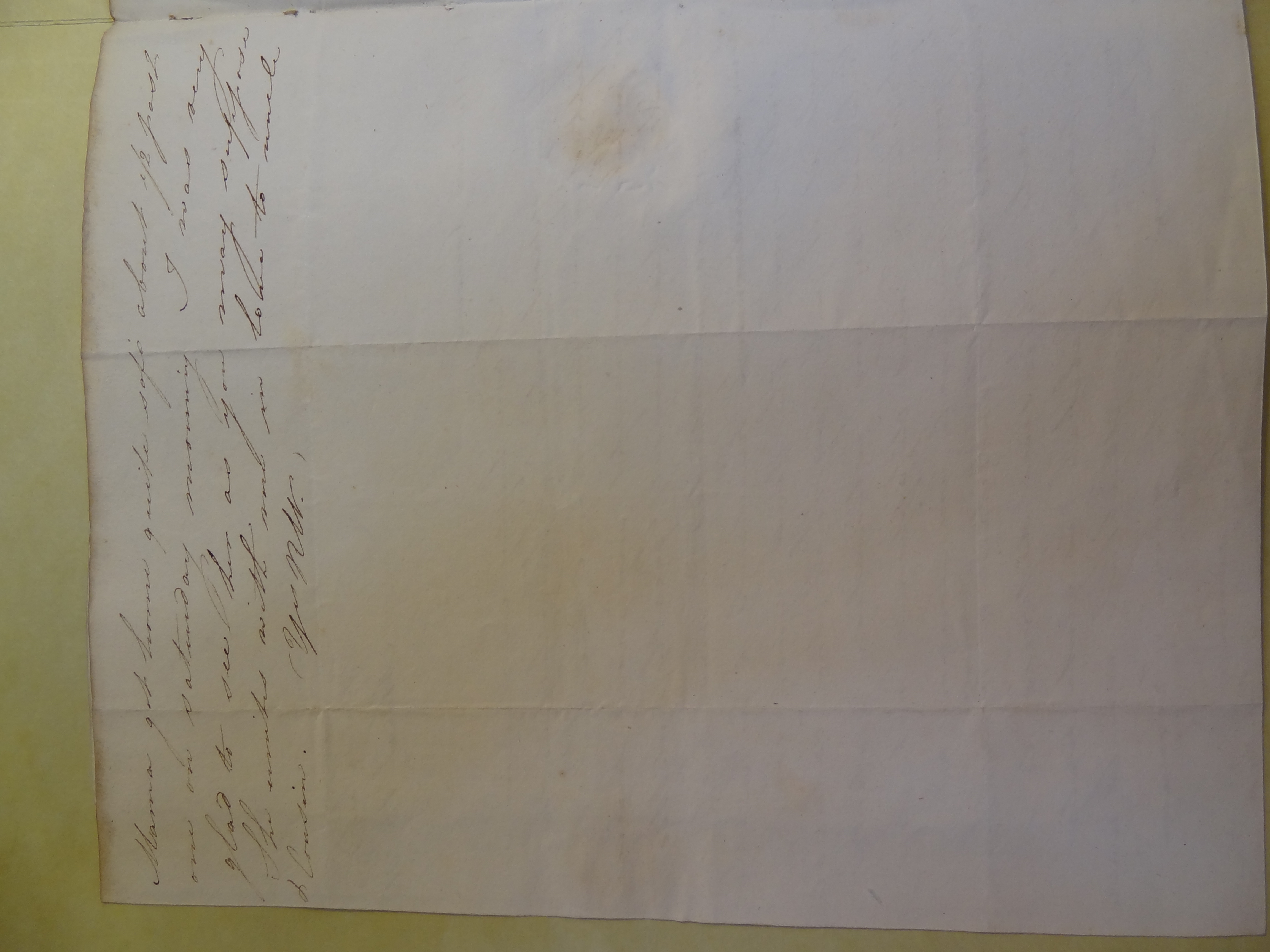 Image #2 of letter: Rebekah Wilson to Thomas Bateman Junior, 13 March 1810