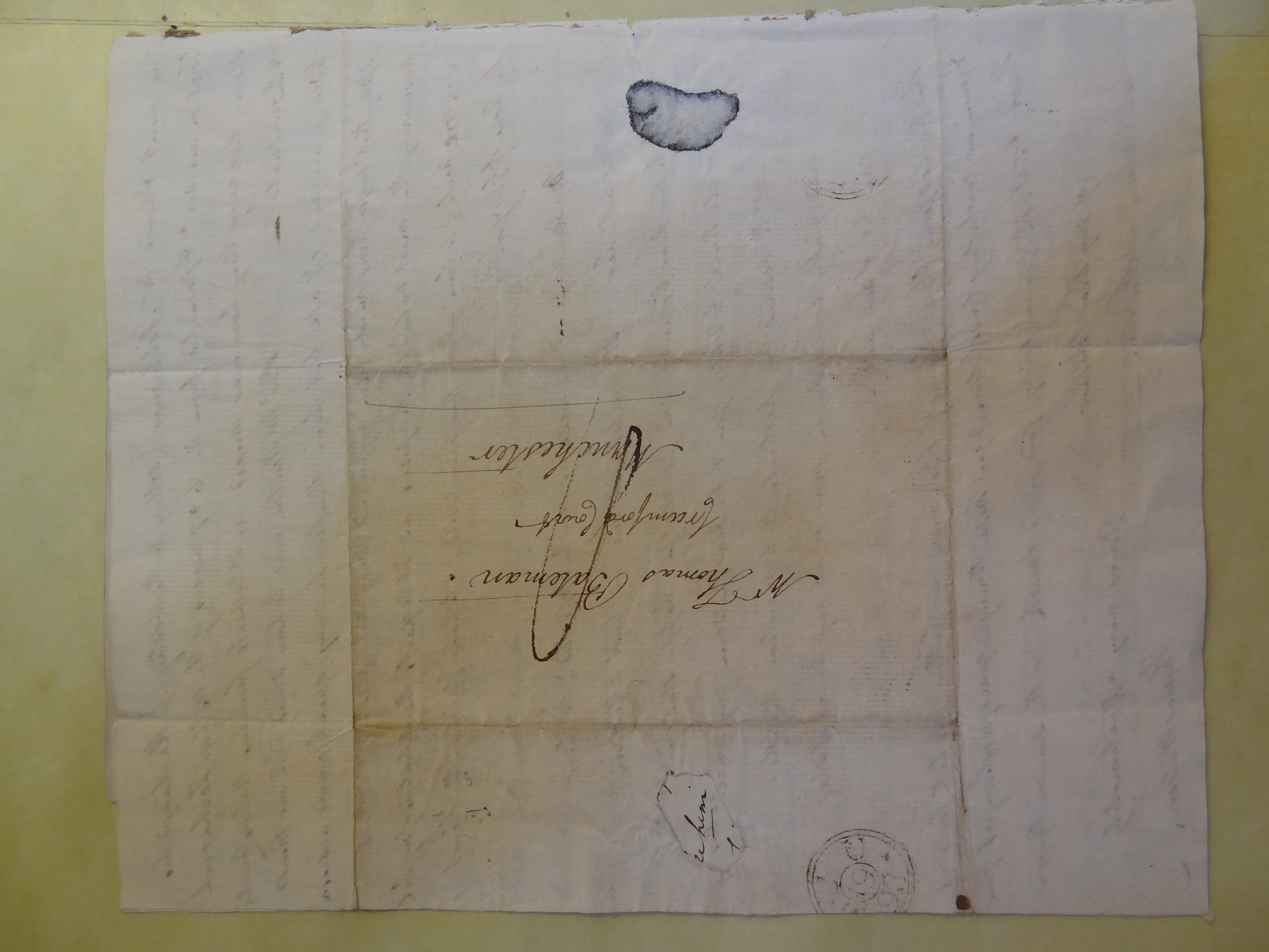 Image #5 of letter: Thomas Wilson to Thomas Bateman, 19 June 1797