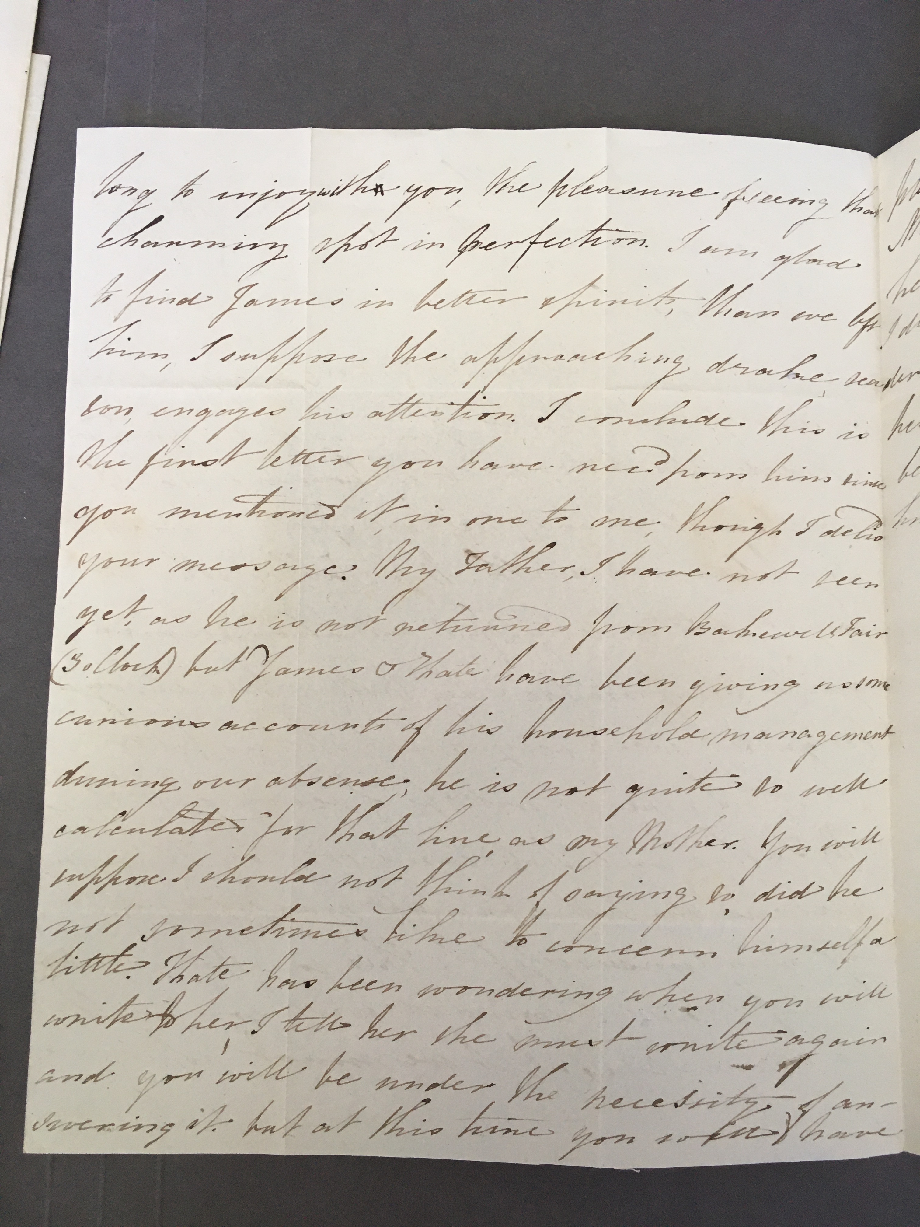 Image #2 of letter: Elizabeth Longsdon (jnr) to John Longsdon, 3 June 1810