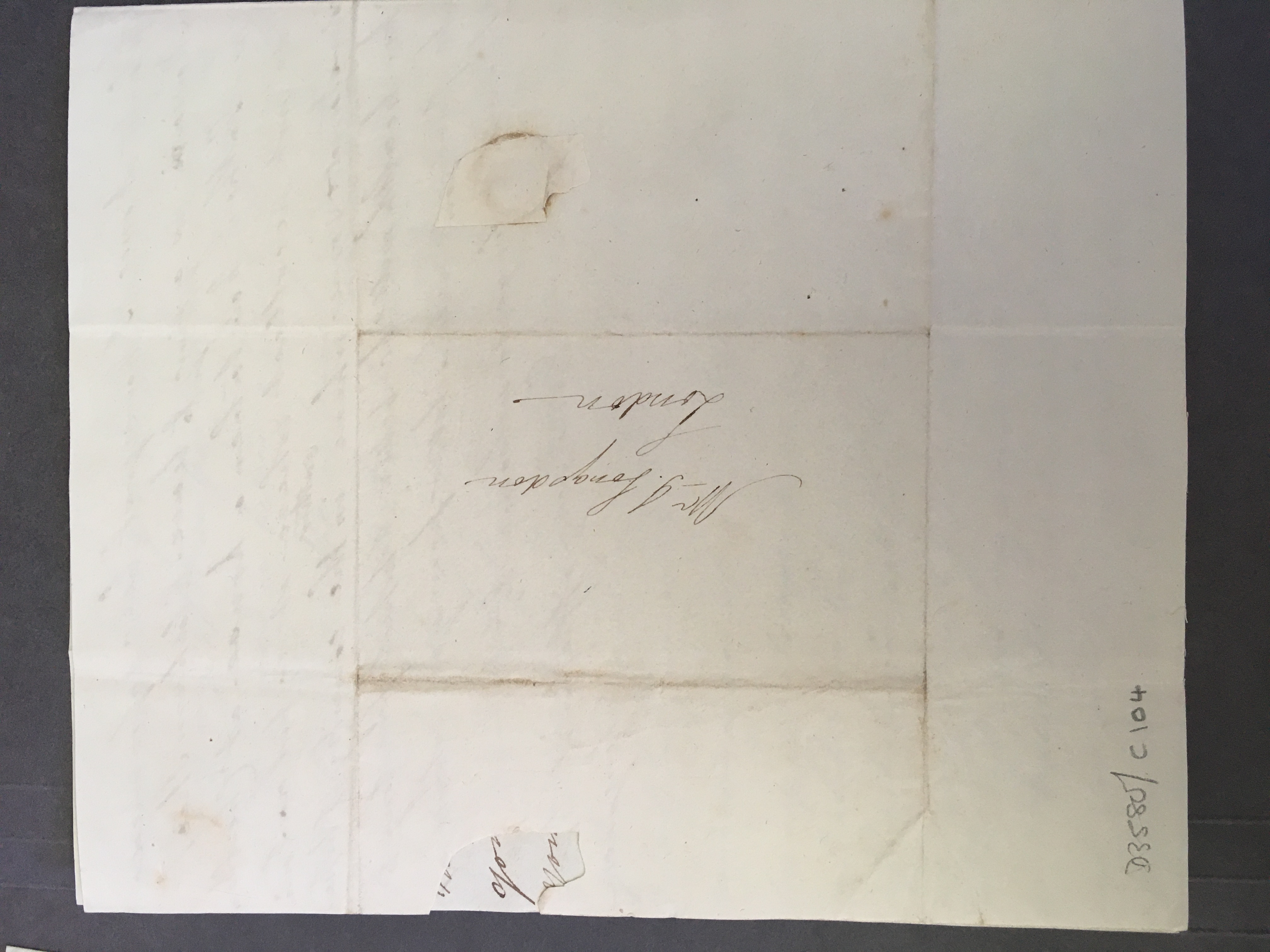 Image #4 of letter: Elizabeth Longsdon (jnr) to John Longsdon, 3 June 1810