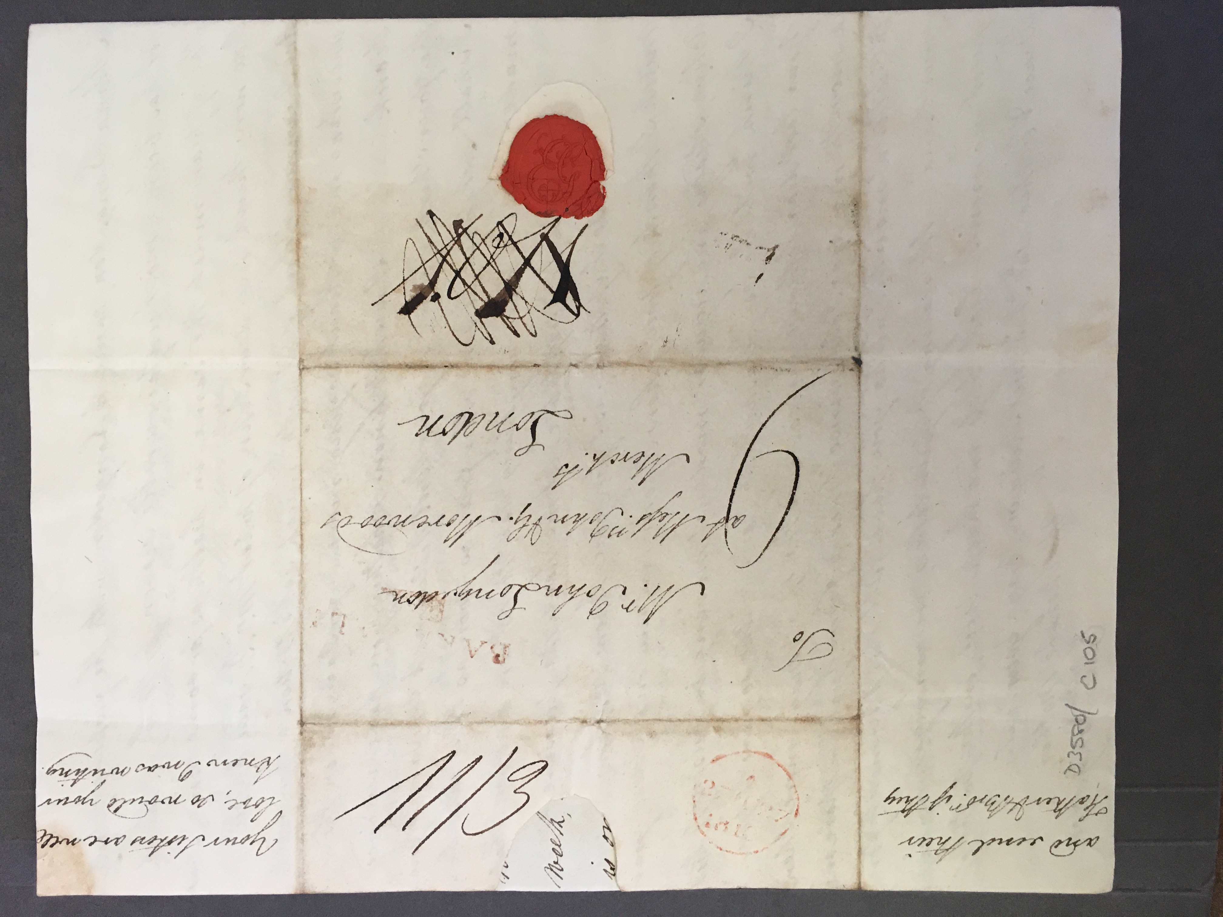 Image #4 of letter: Elizabeth Longsdon (snr) to John Longsdon, 25 June 1810