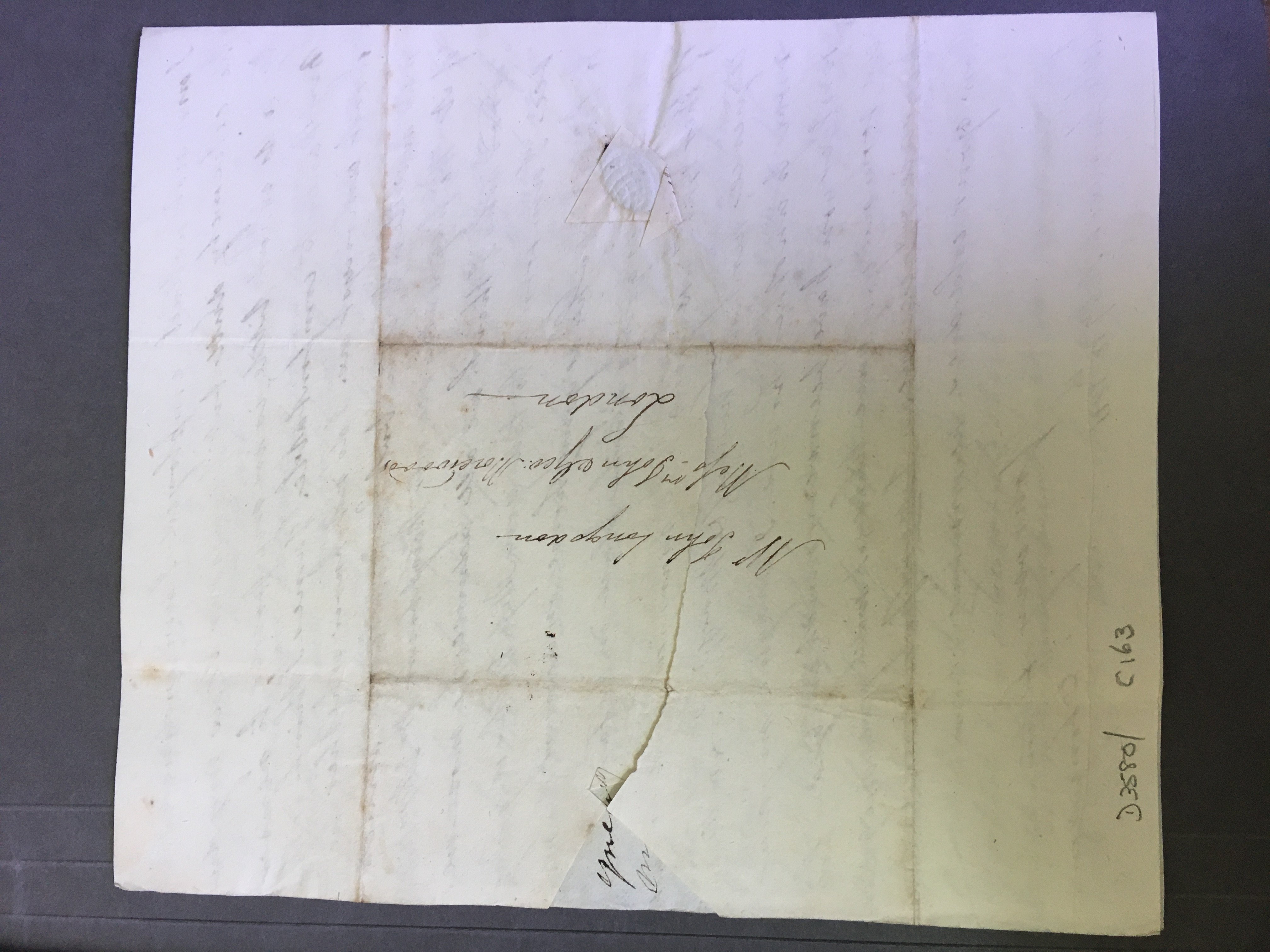 Image #4 of letter: Elizabeth Longsdon (jnr) to brother John Longsdon, 18 February 1811