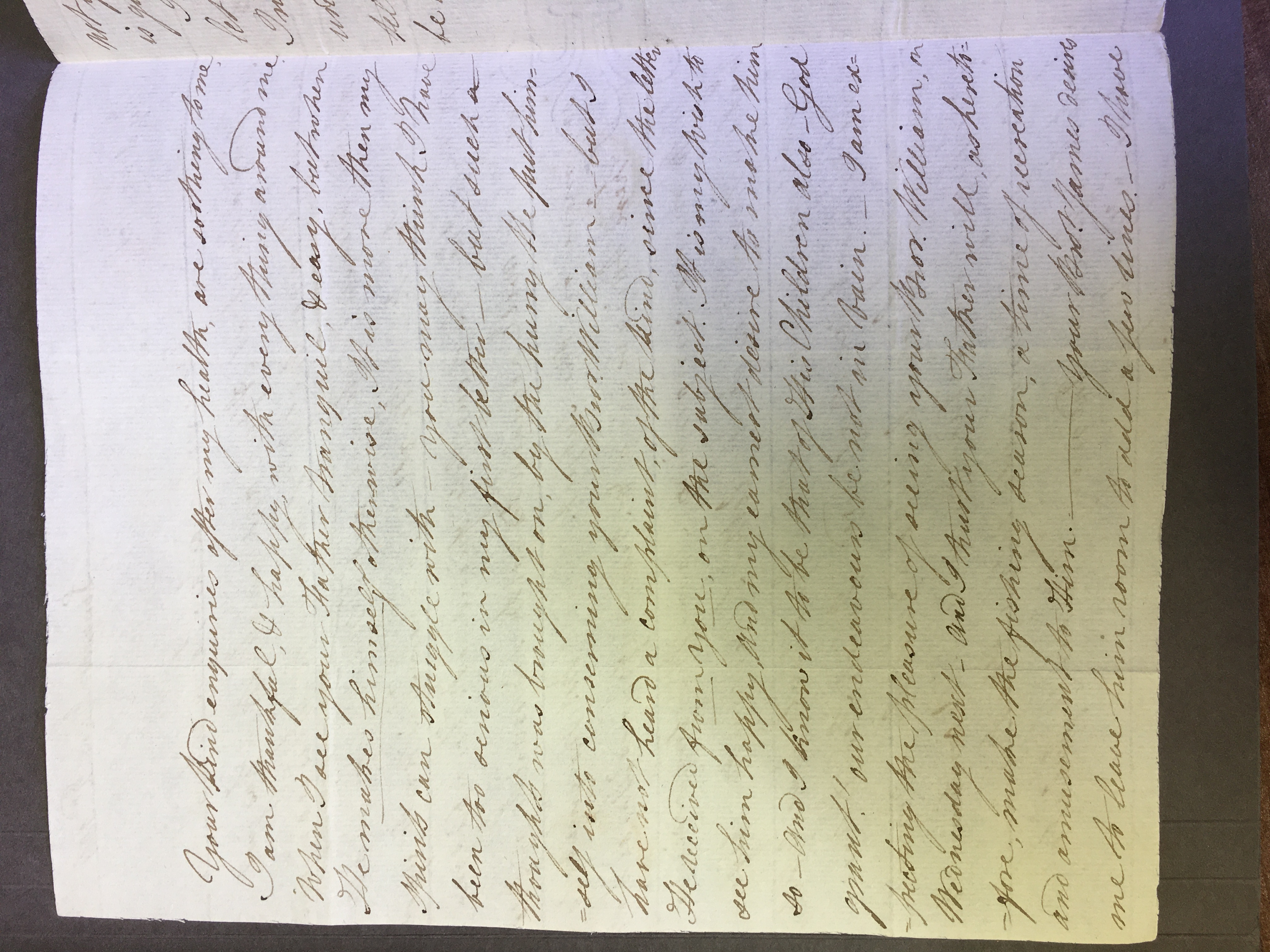 Image #2 of letter: Elizabeth Longsdon (snr) and James Longsdon (jnr) to John Longsdon, 2 June 1811