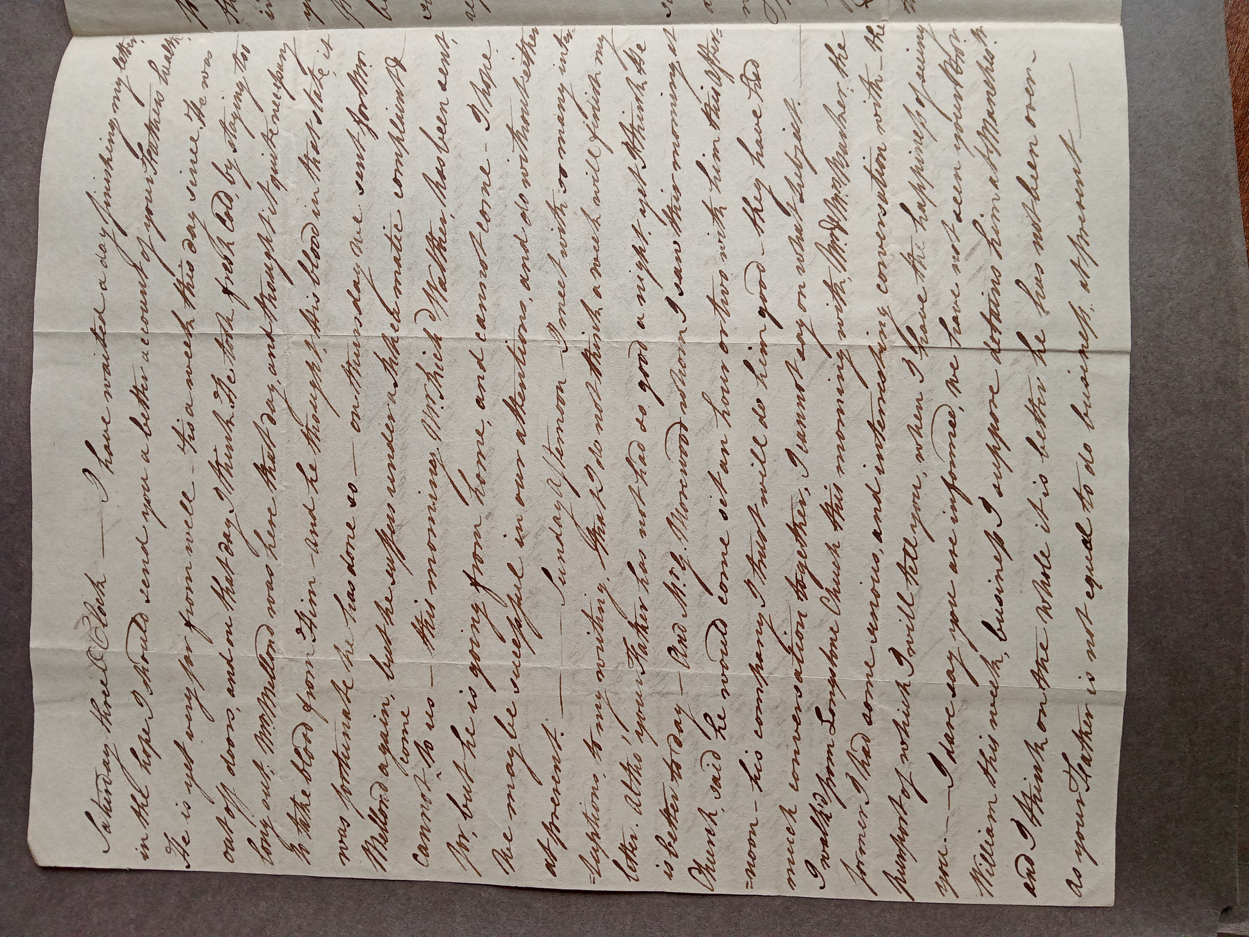 Image #2 of letter: Elizabeth Longsdon (snr) to John Longsdon, 13 February 1812