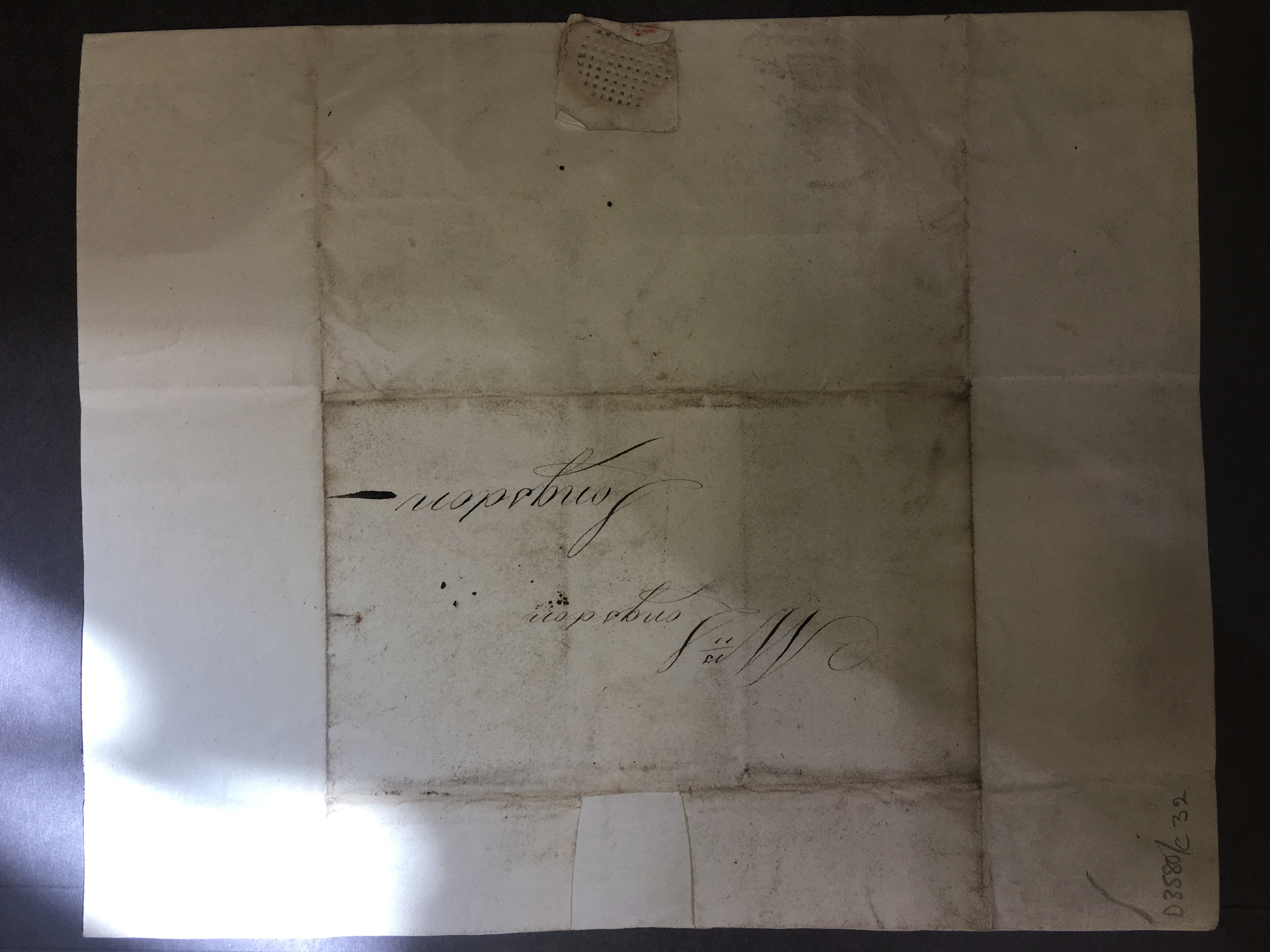 Image #2 of letter: William Longsdon to Elizabeth Longsdon (snr), 21 March 1803