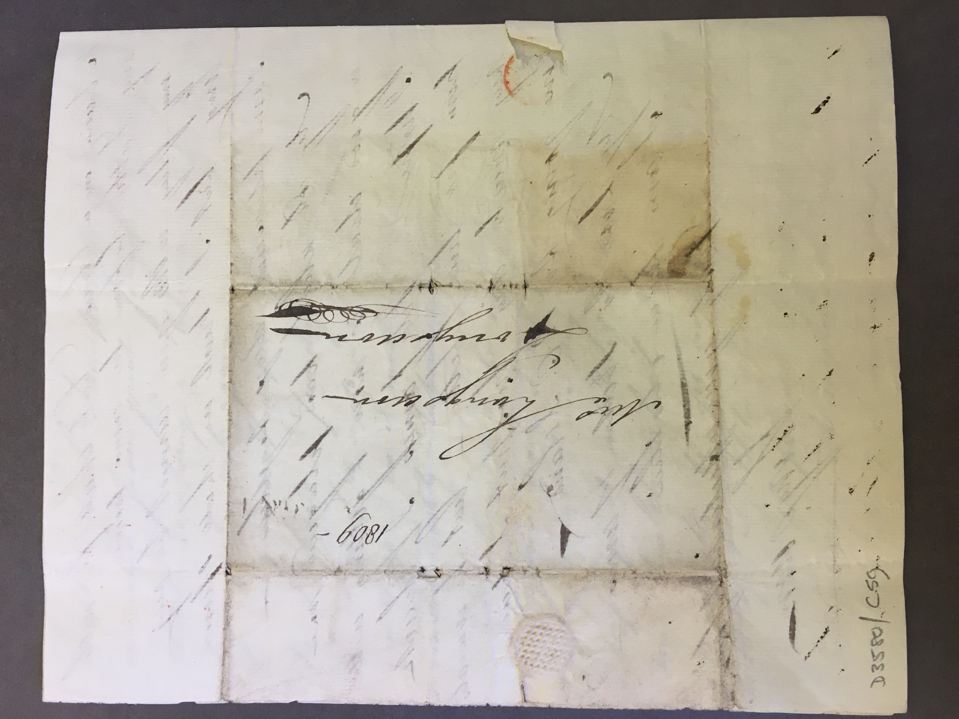 Image #4 of letter: John Longsdon to Elizabeth Longsdon (snr), 12 February 1809