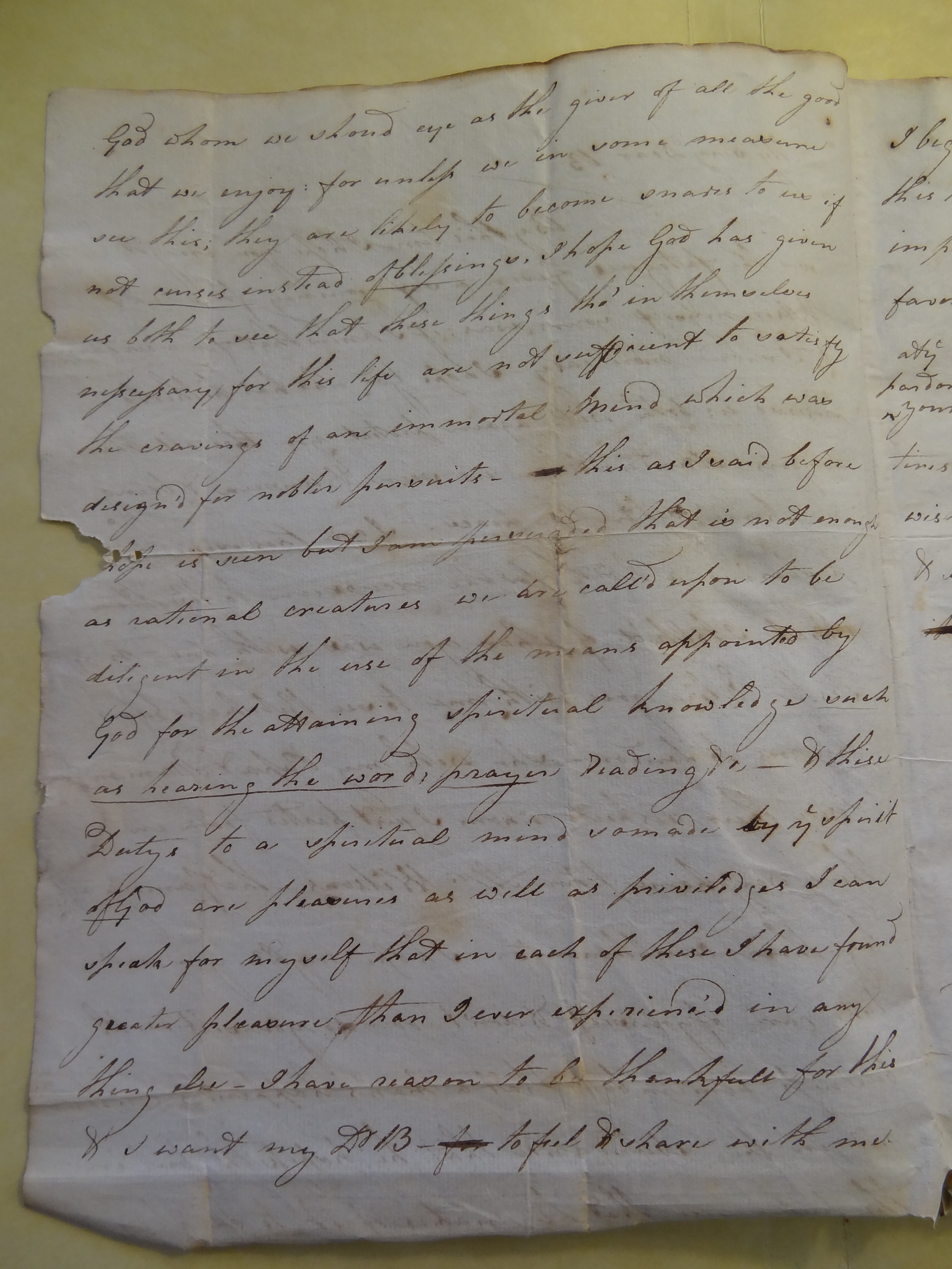 Image #2 of letter: Rebecca Bateman to Thomas Bateman, 7 December 1786