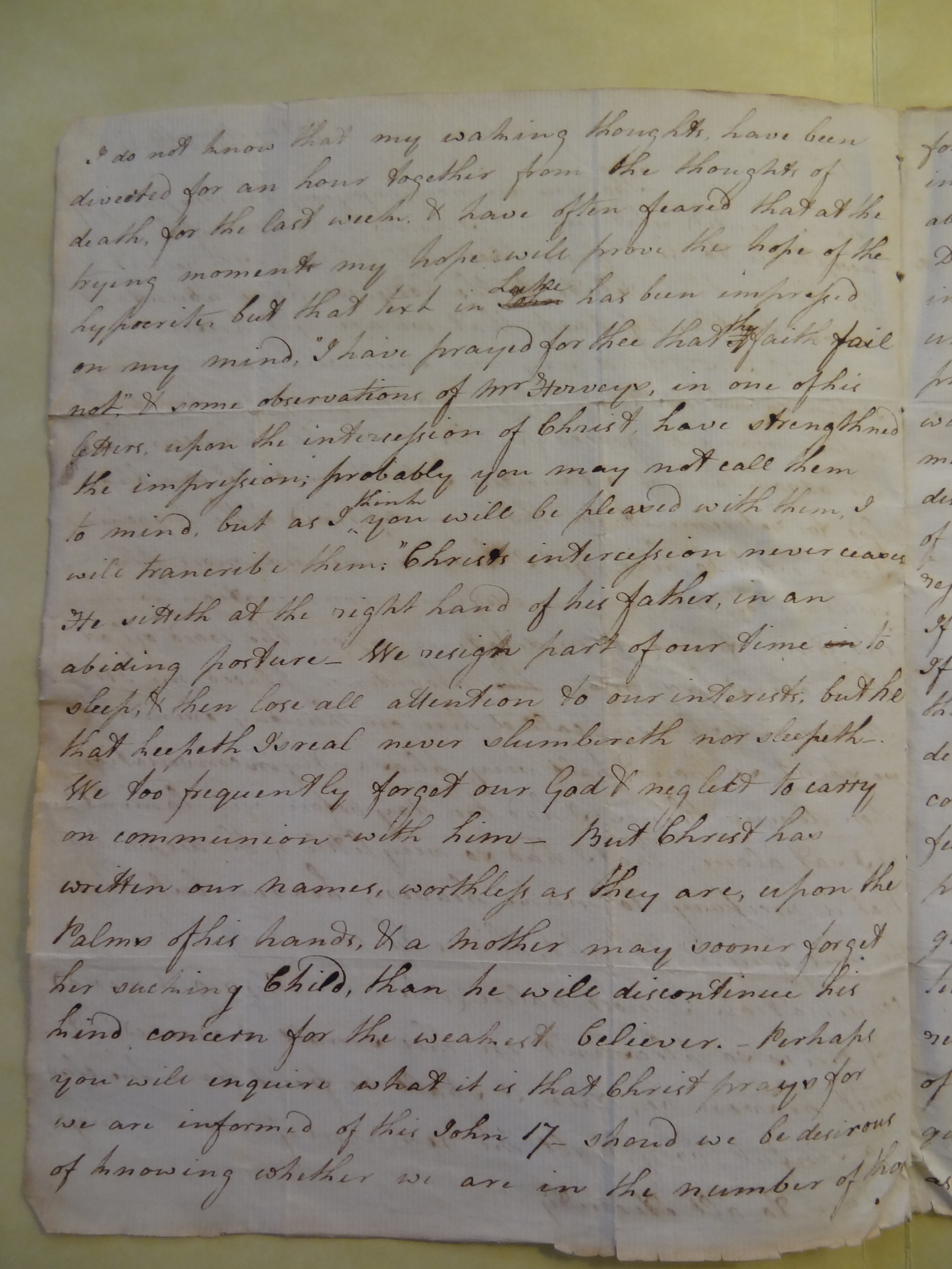 Image #2 of letter: Rebekah Bateman to Arthur Clegg, 19 May 1797