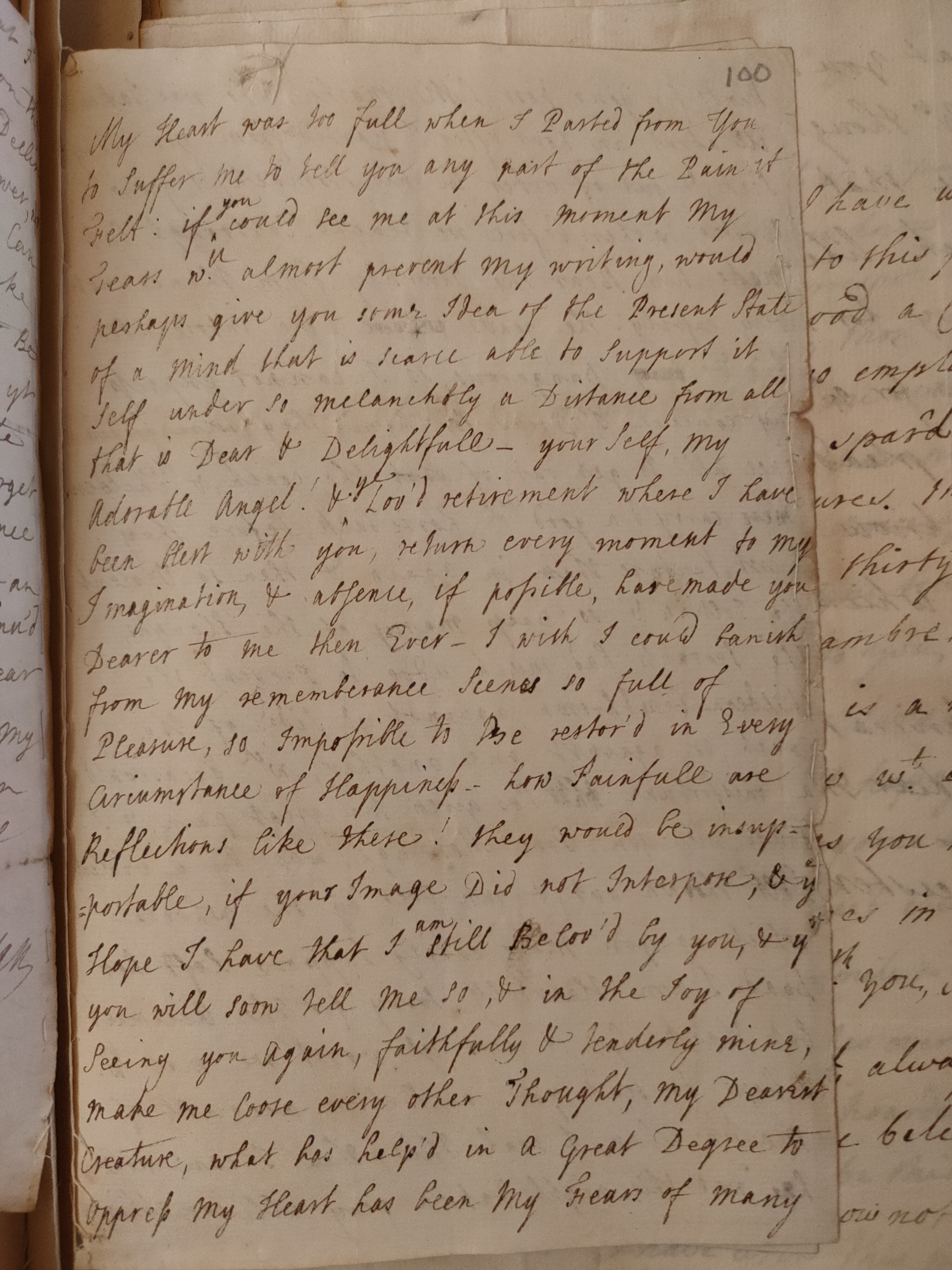 Image #1 of letter: Judith Madan to Martin Madan, 13 April 1728