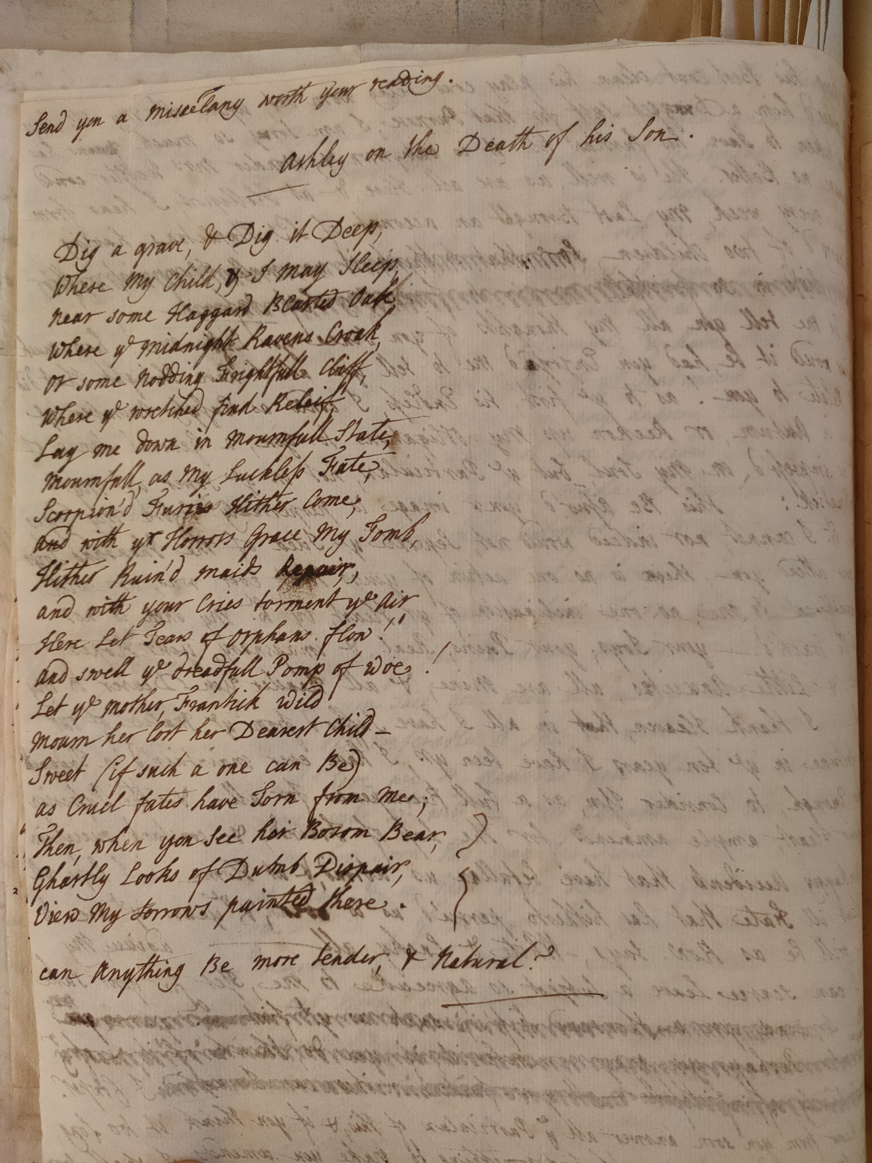 Image #4 of letter: Judith Madan to Martin Madan, 20 February 1734