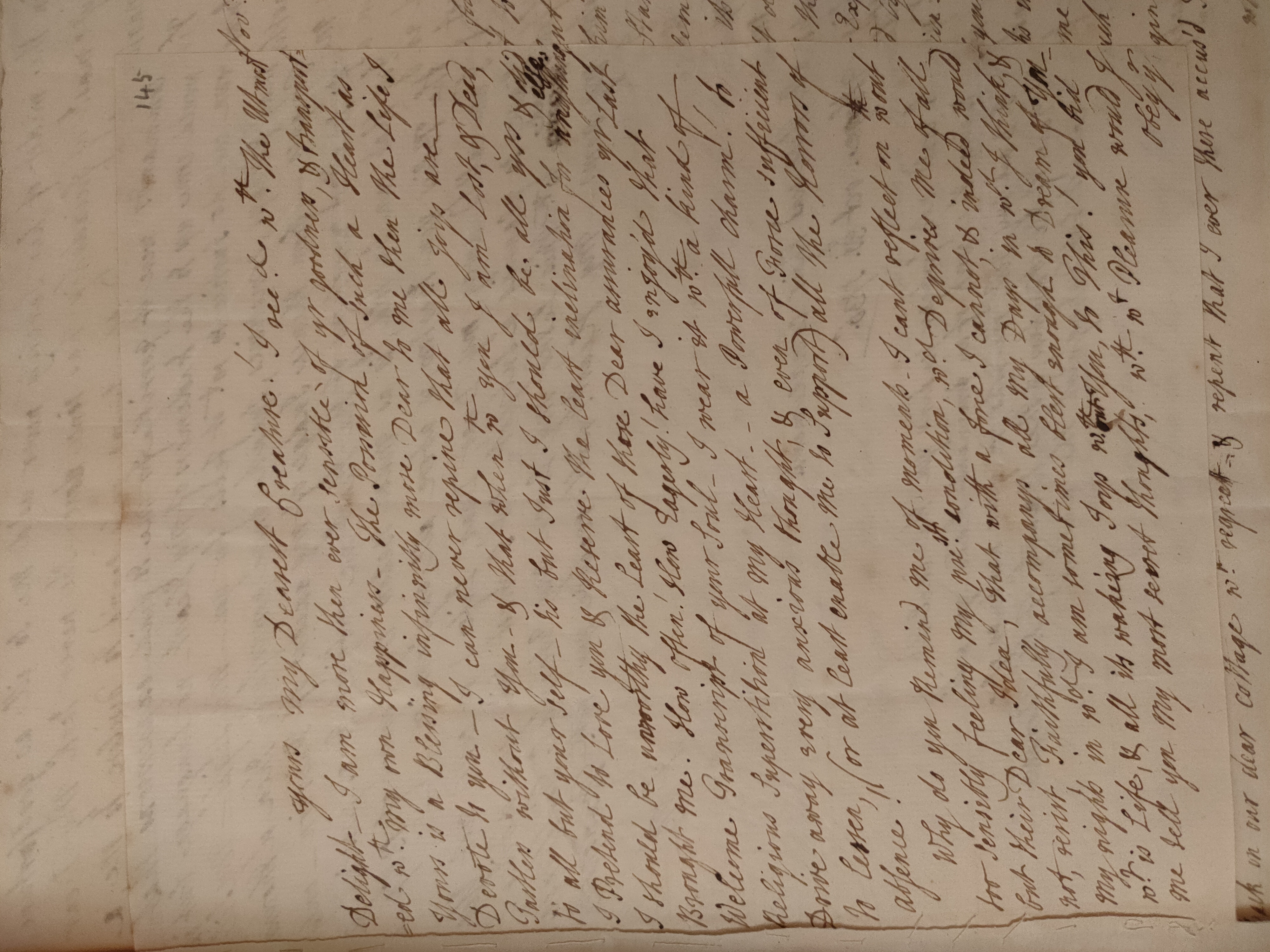 Image #1 of letter: Judith Madan to Martin Madan, 31 October 1736