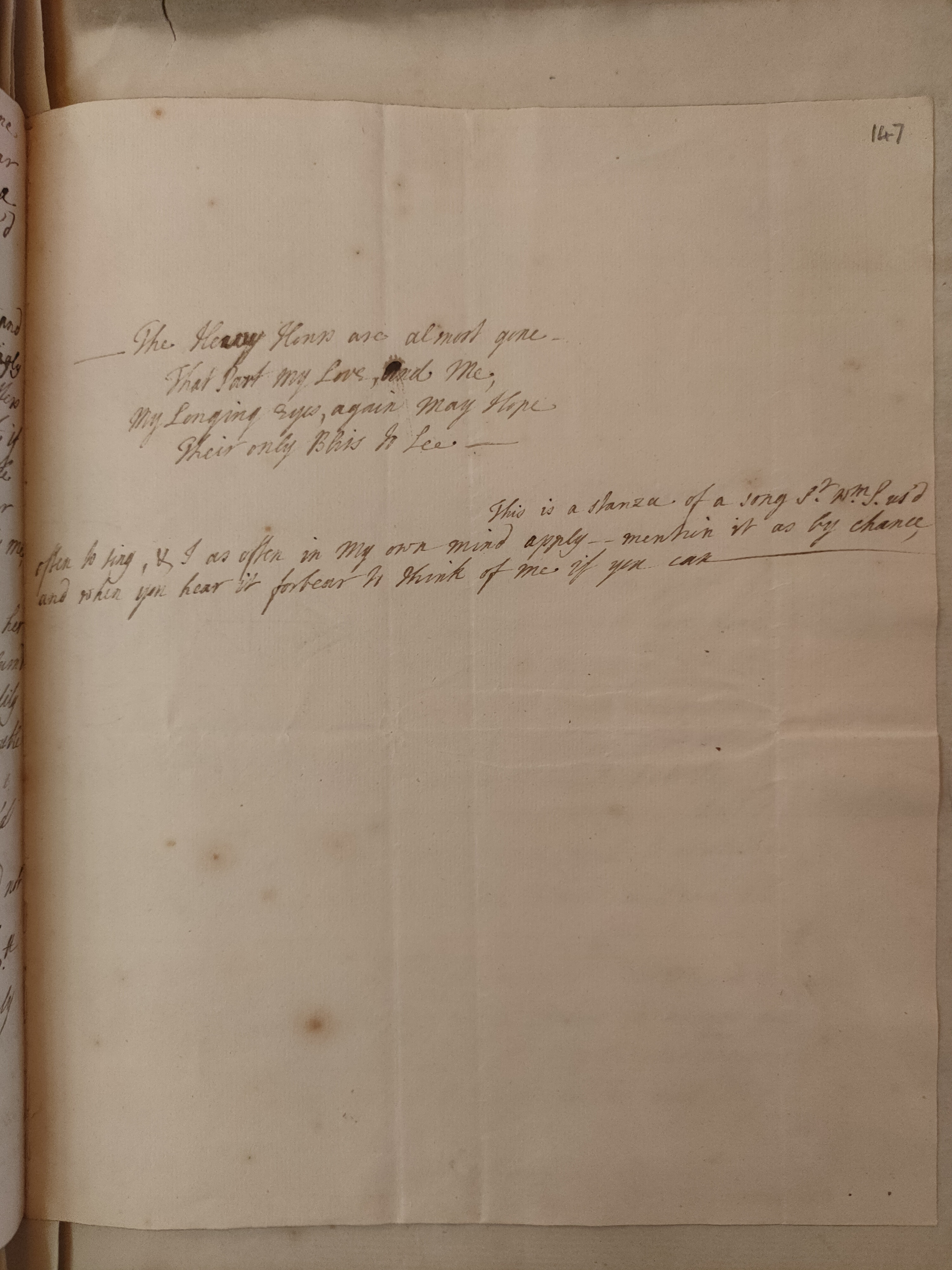 Image #3 of letter: Judith Madan to Martin Madan, 23 November 1736
