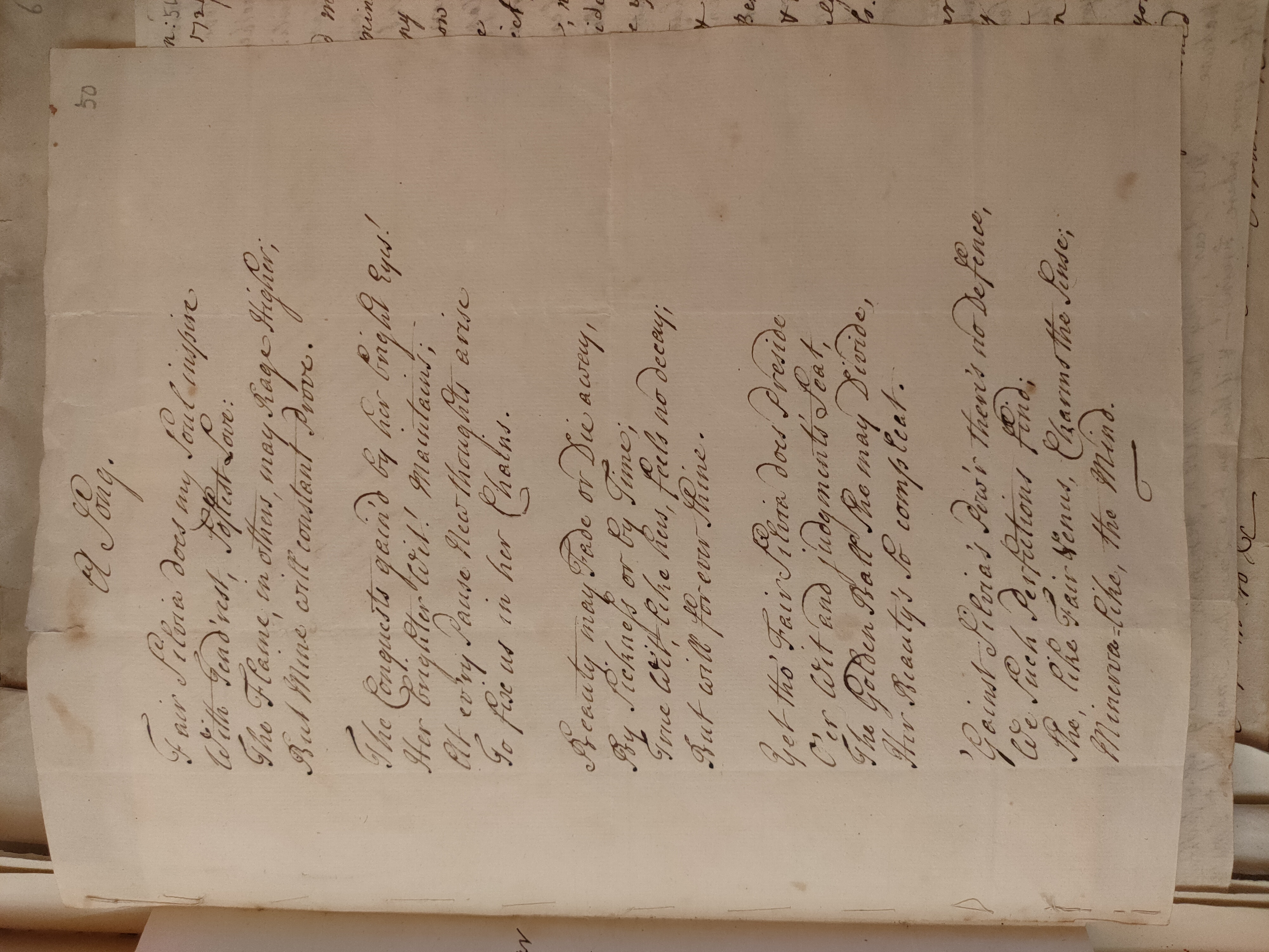 Image #3 of letter: Martin Madan to Judith Madan, 6 May 1724