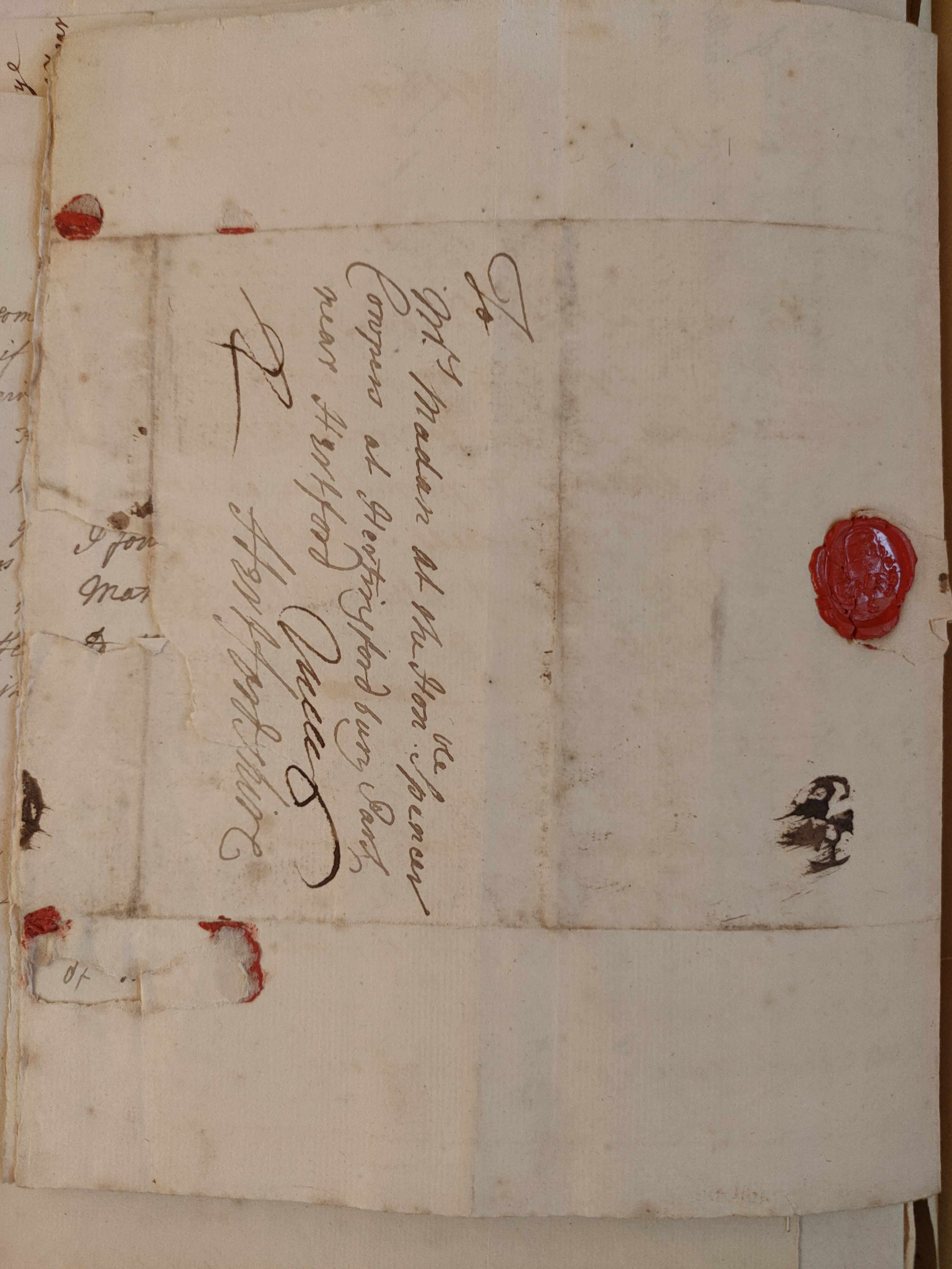 Image #4 of letter: Martin Madan to Judith Madan, 21 March 1726
