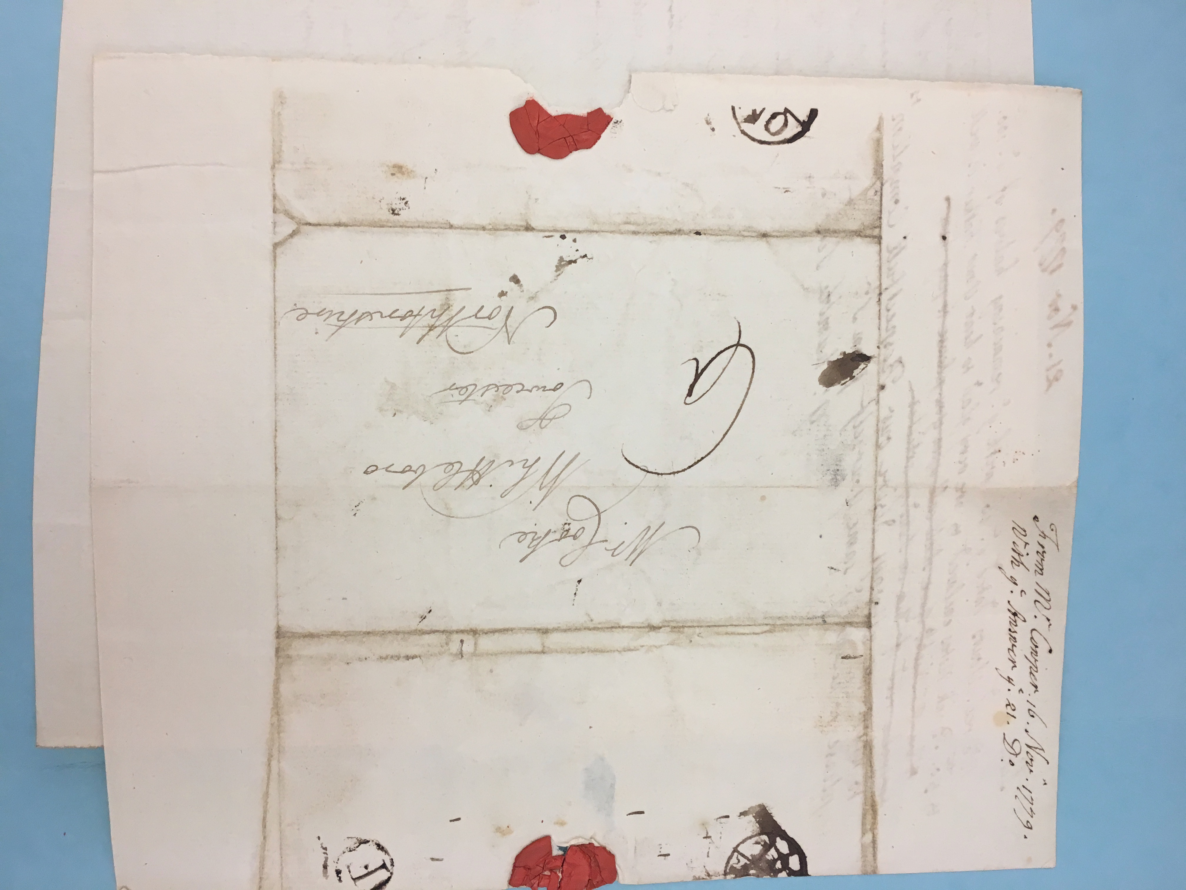 Image #3 of letter: John Cowper to Thomas Cooke, 16 November 1779