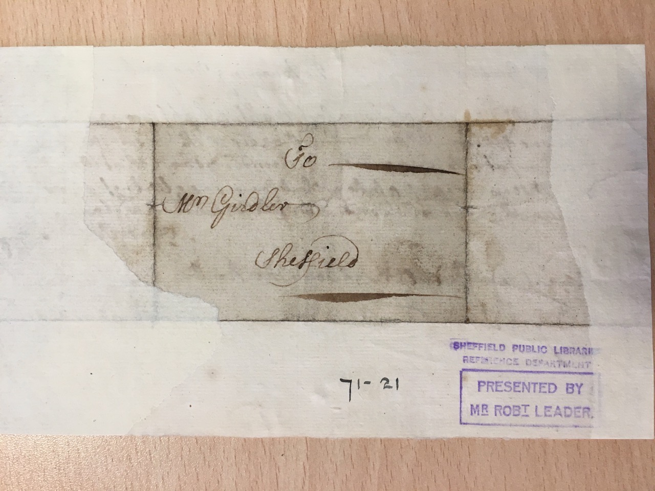 Image #2 of letter: Robert Newton to John Girdler, 17 January 1755