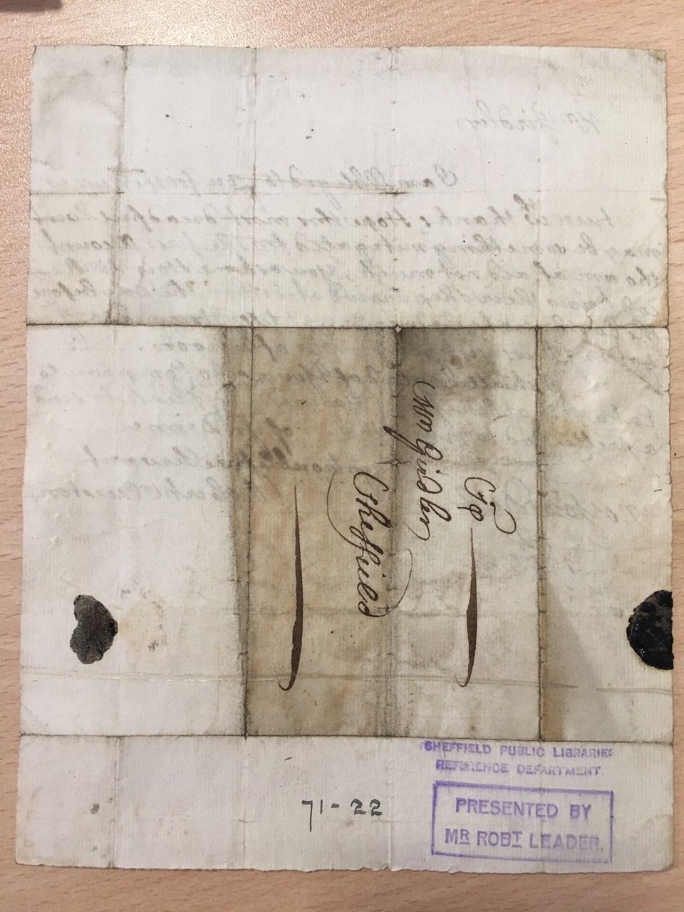 Image #2 of letter: Robert Newton to John Girdler, 1 December 1755