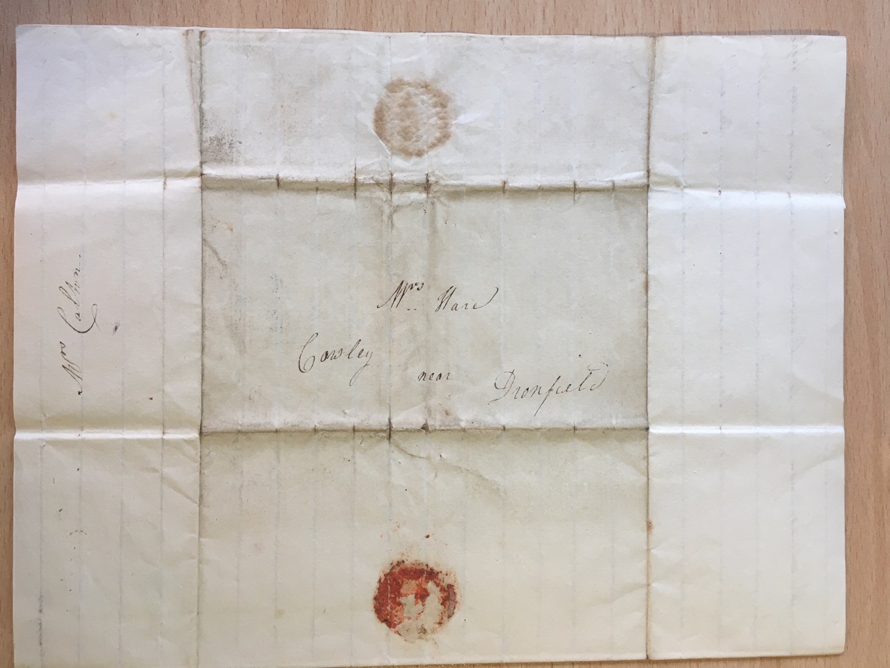 Image #4 of letter: M[ary] Moore to Ann Hare, 12 November 1780