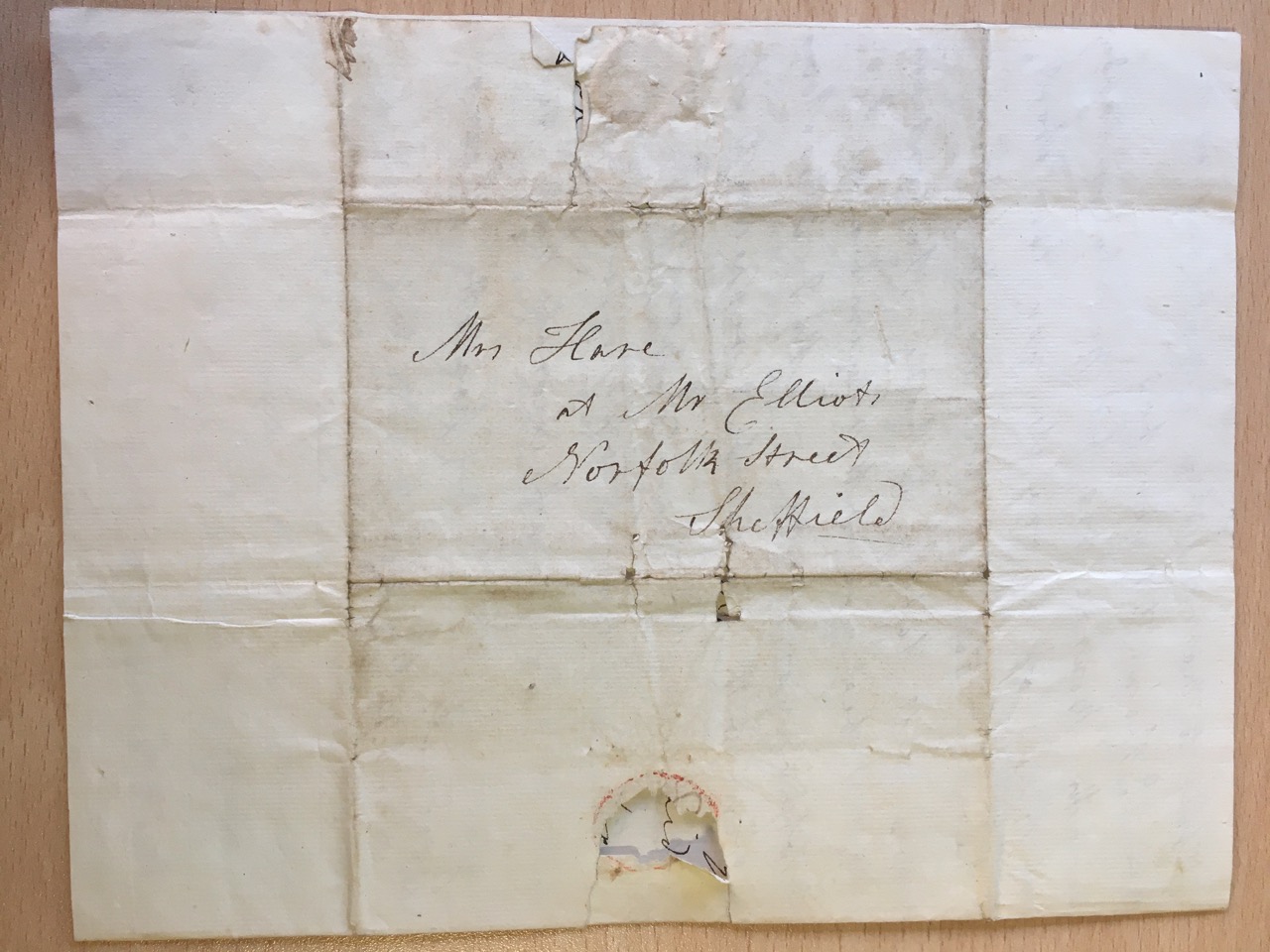 Image #4 of letter: Charlotte Mower to Ann Hare, 14 April 1798