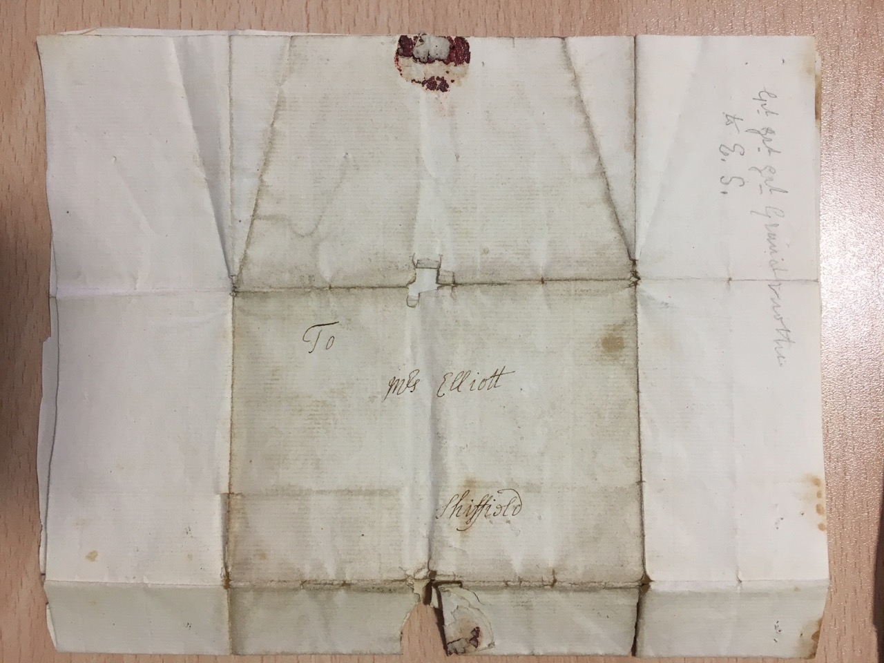 Image #3 of letter: Dorothy Wright to Catherine Elliott, 24 May