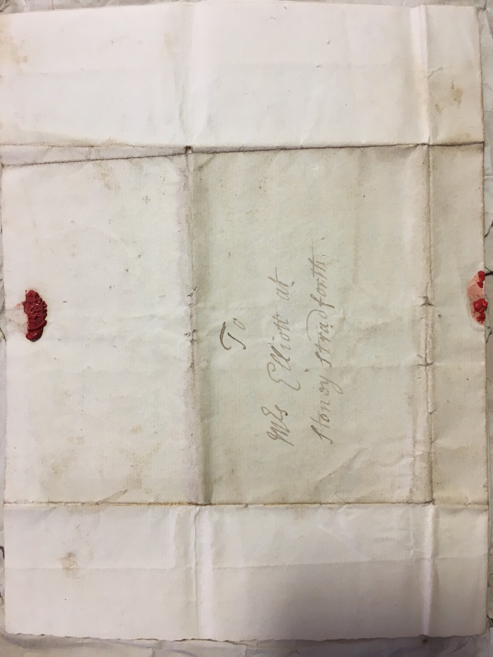 Image #3 of letter: Dorothy Wright to Catherine Elliott, undated
