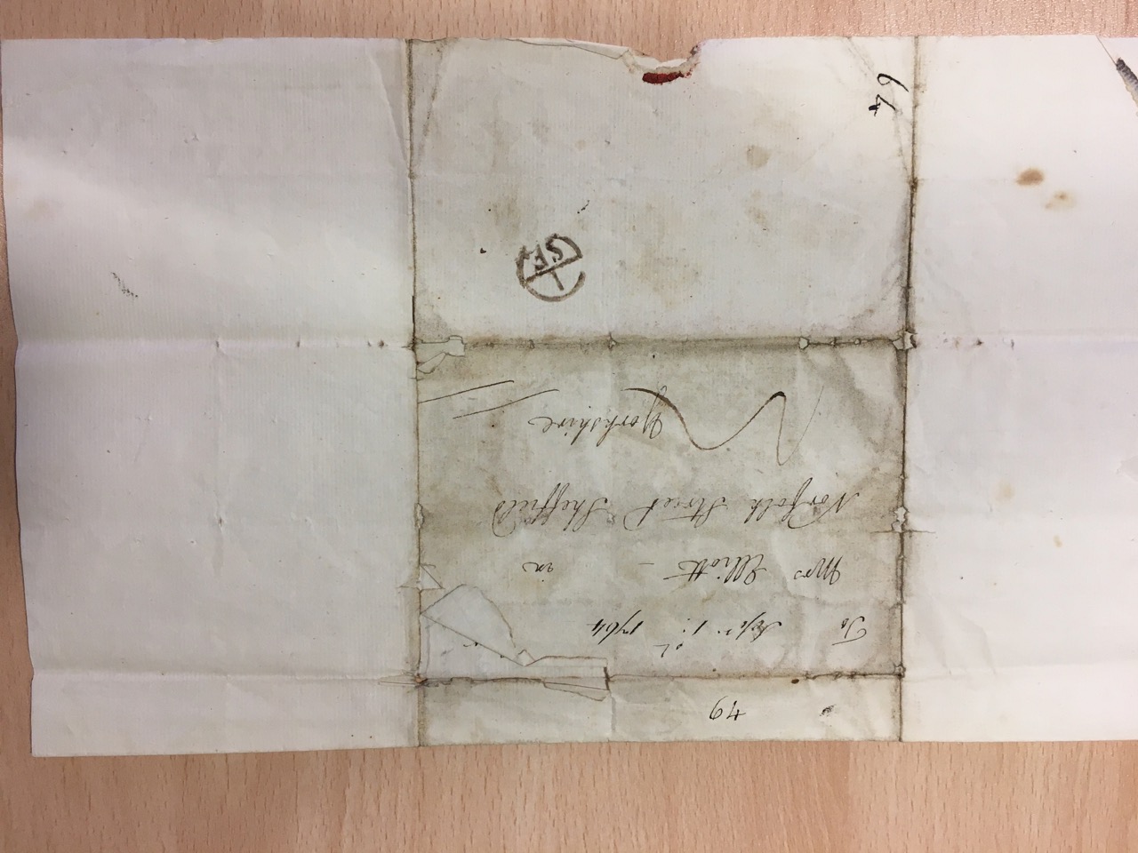 Image #2 of letter: Rebecca Cooper to Catherine Elliott, 1 September 1764
