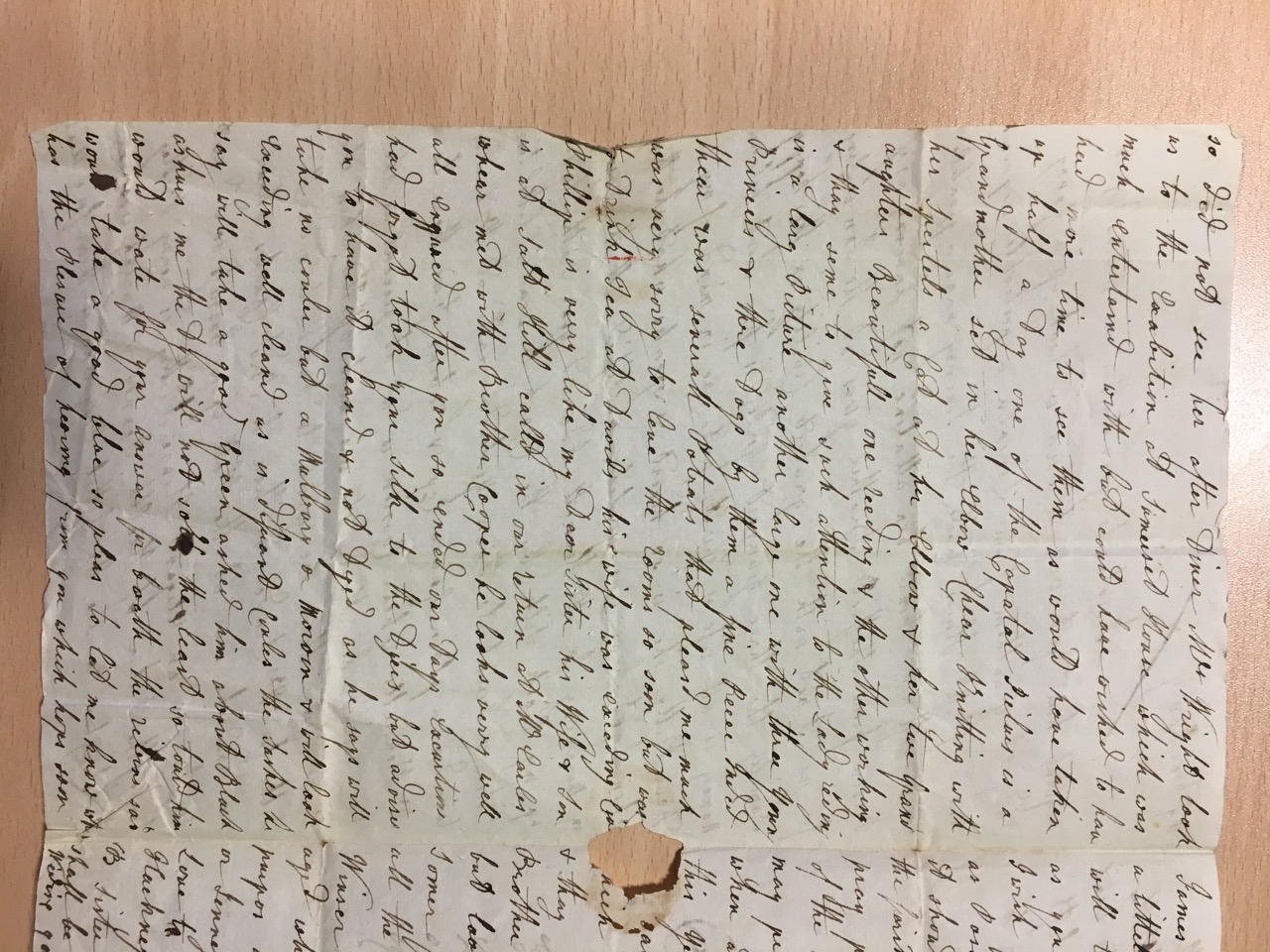 Image #2 of letter: Catherine Elliott to Ann Hare, 6 April 1785