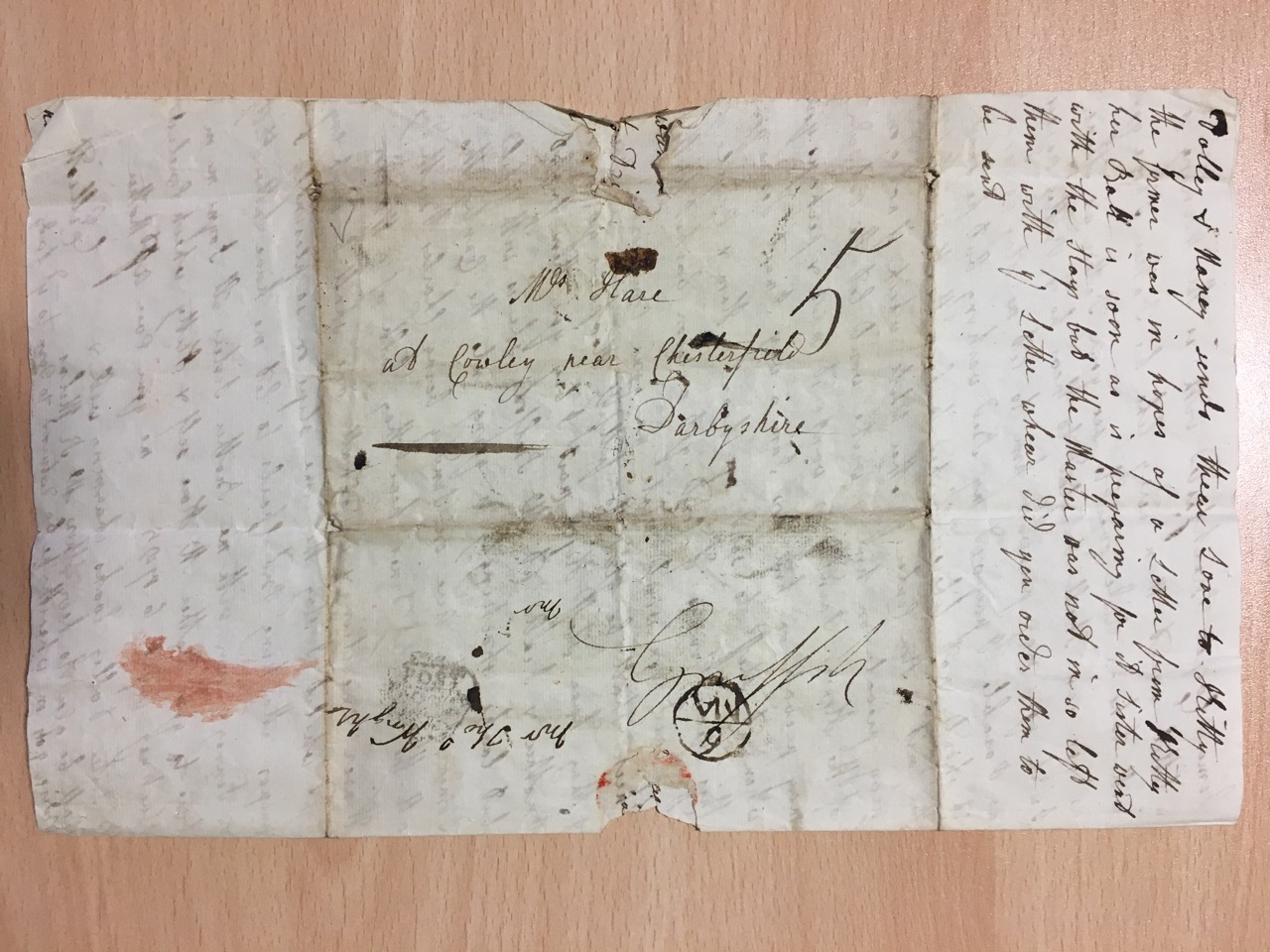 Image #4 of letter: Catherine Elliott to Ann Hare, 6 April 1785