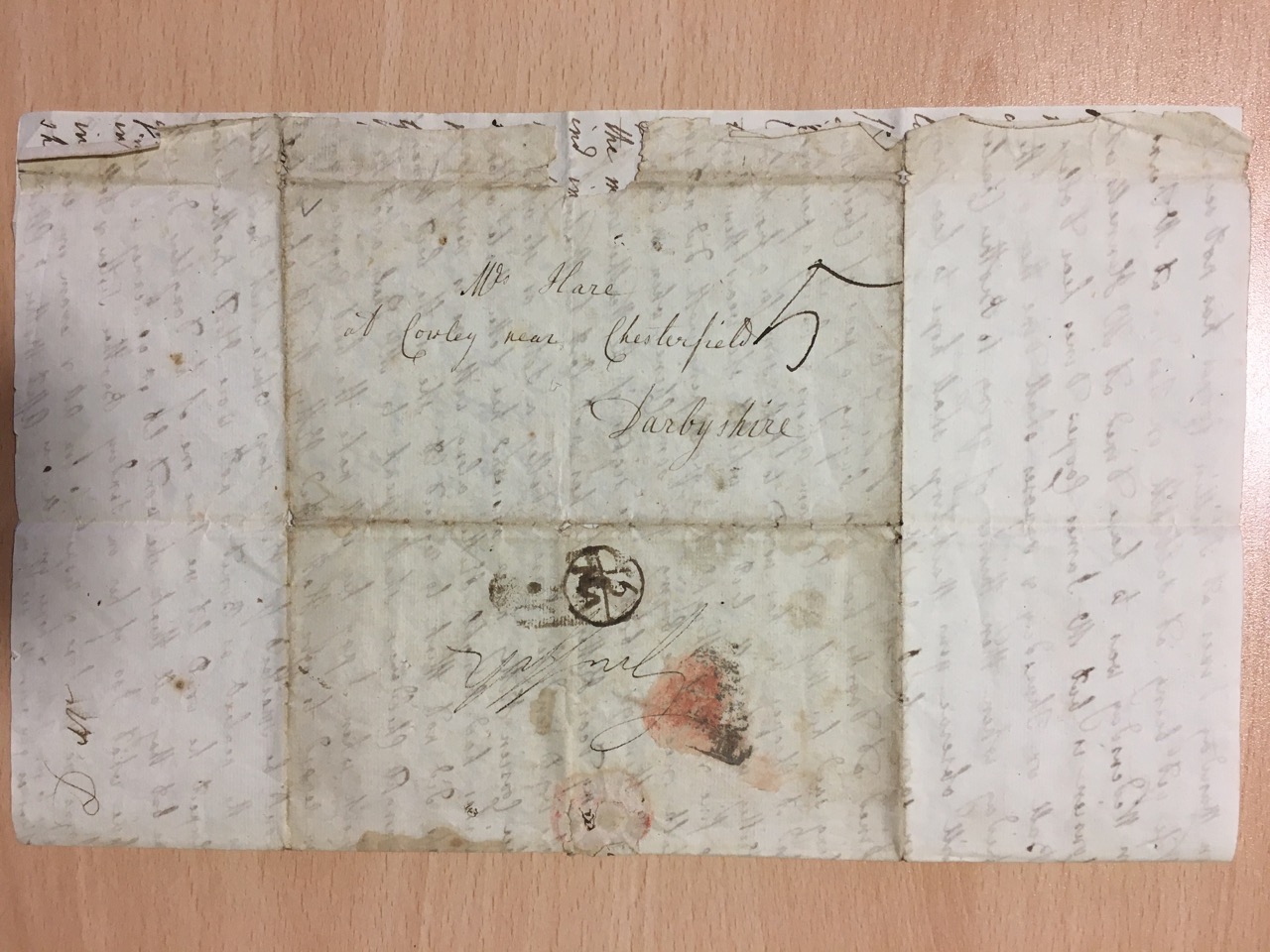 Image #4 of letter: Catherine Elliott to Ann Hare, 14 May 1785