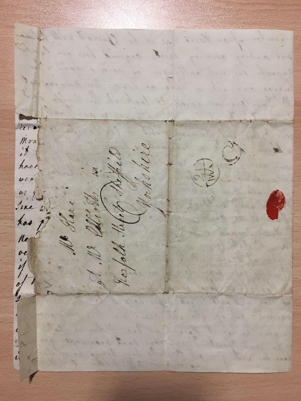 Image #4 of letter: Catherine Elliott to Ann Hare, 21 May 1785