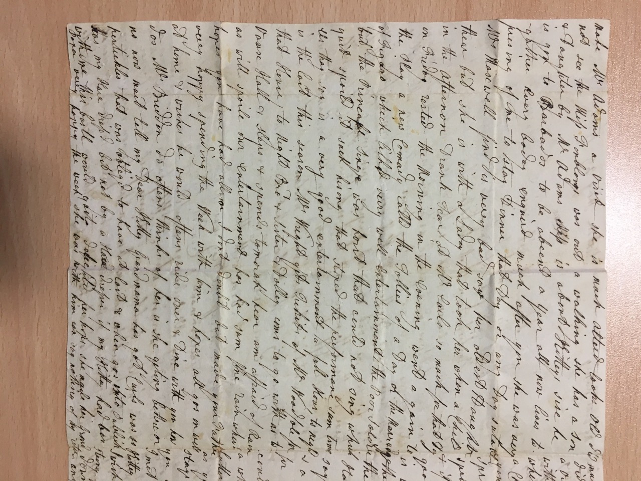 Image #2 of letter: Catherine Elliott to Ann Hare, 29 May 1785