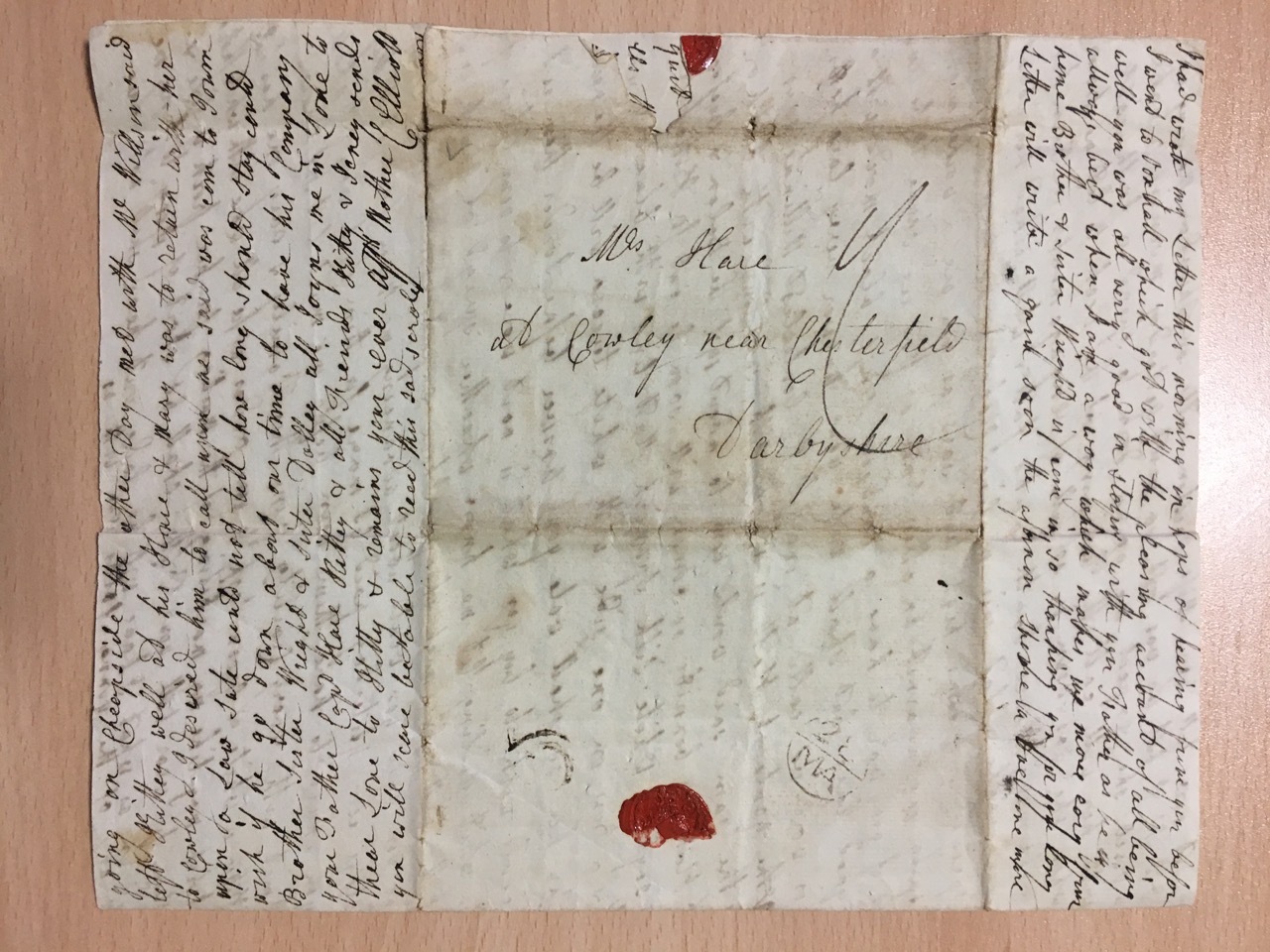 Image #4 of letter: Catherine Elliott to Ann Hare, 29 May 1785