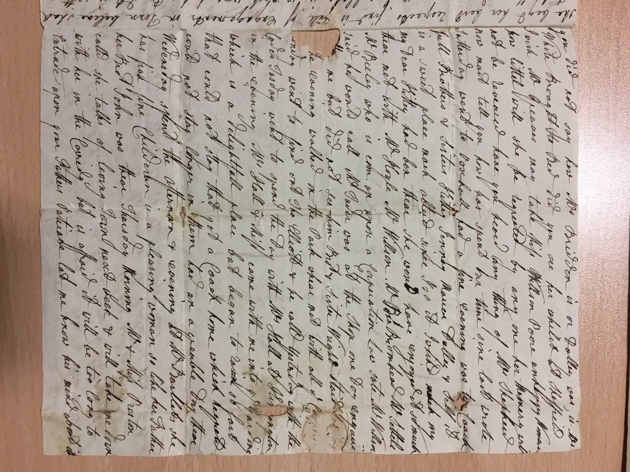 Image #3 of letter: Catherine Elliott to Ann Hare, 4 June 1785