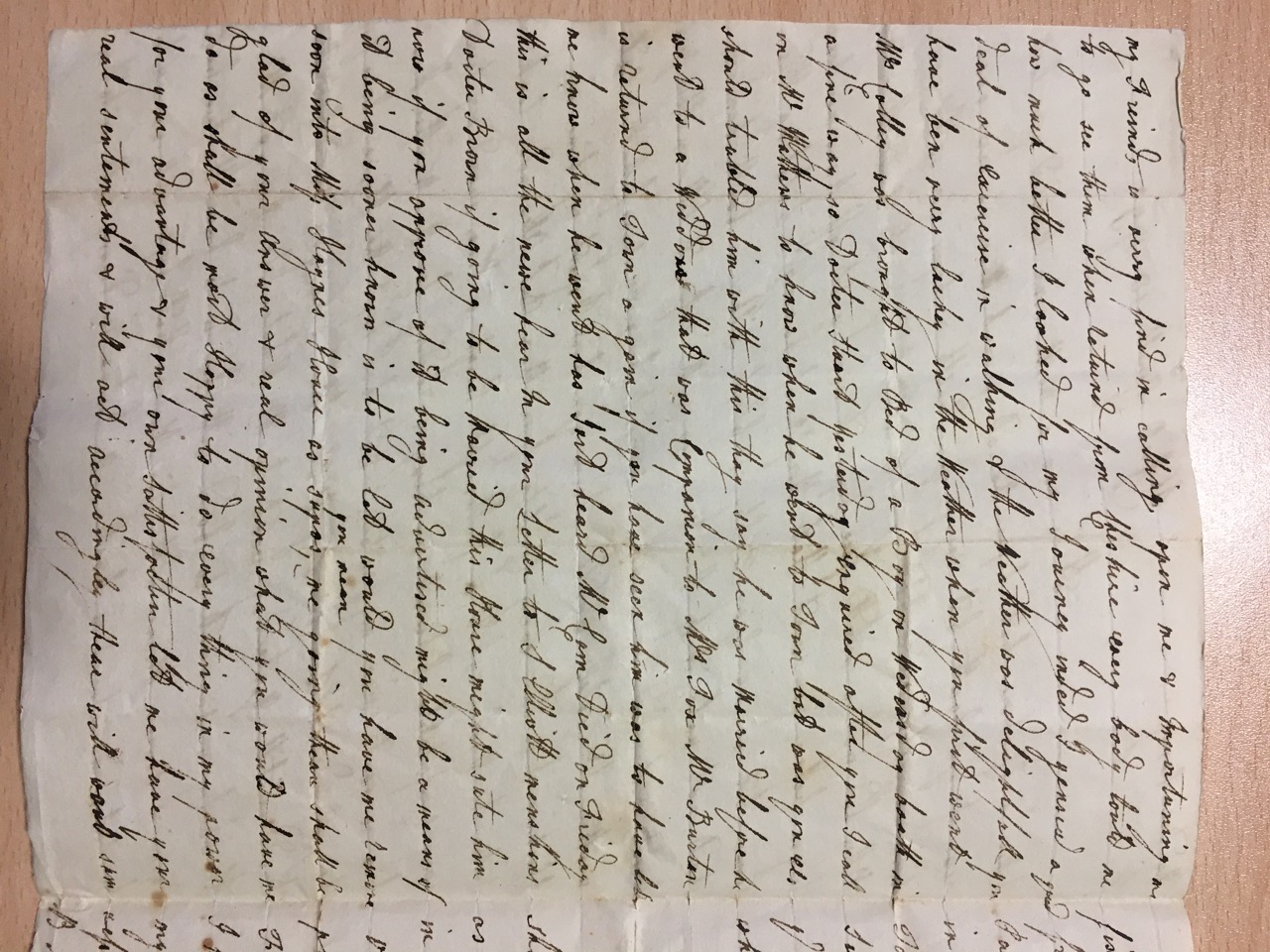 Image #2 of letter: Catherine Elliott to Ann Hare, 18 April 1790