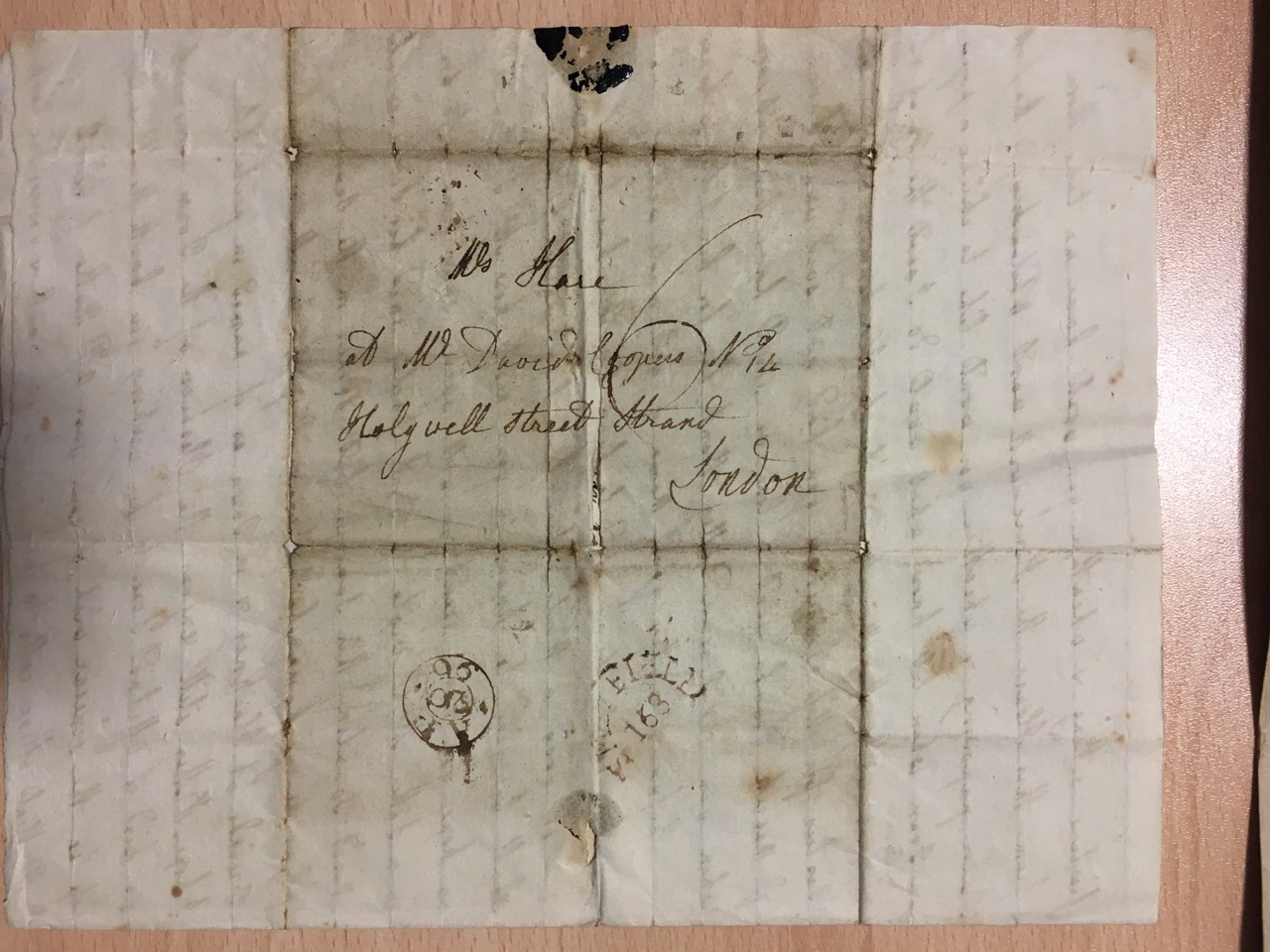 Image #4 of letter: Catherine Elliott to Ann Hare, 18 April 1790